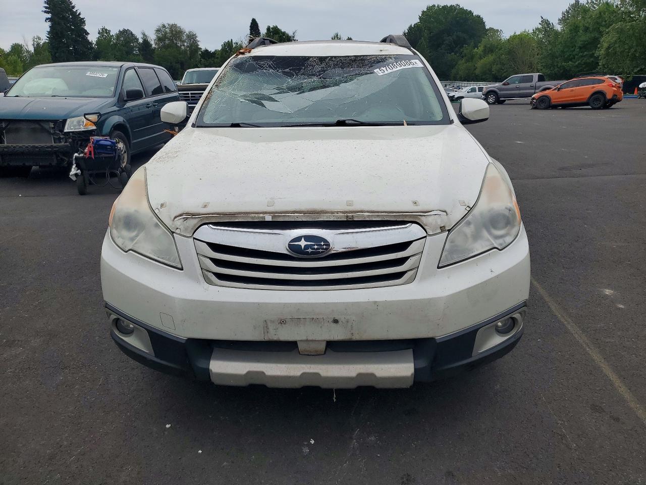 2012 Subaru Outback 3.6r Limited Белый vin: 4S4BRDLC8C2292691