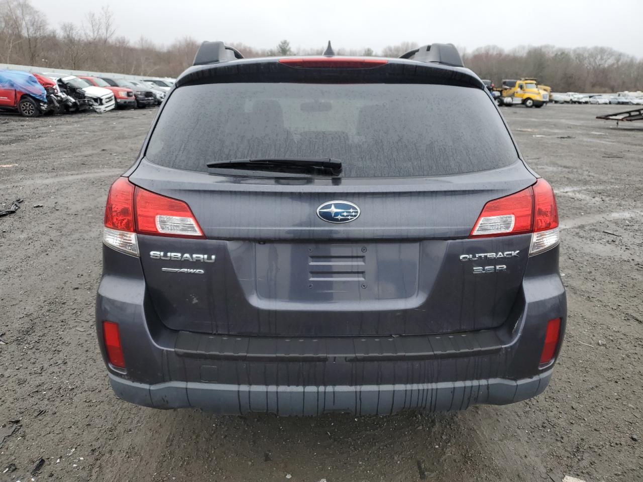 2013 Subaru Outback 3.6r Limited Gray vin: 4S4BRDLC8D2210220