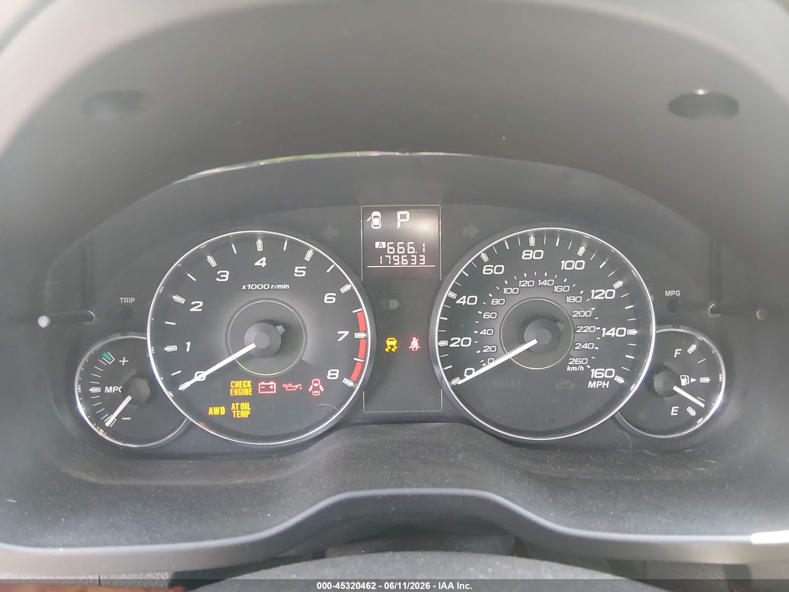 2011 Subaru Outback 3.6r Limited Серый vin: 4S4BRDLC9B2434299