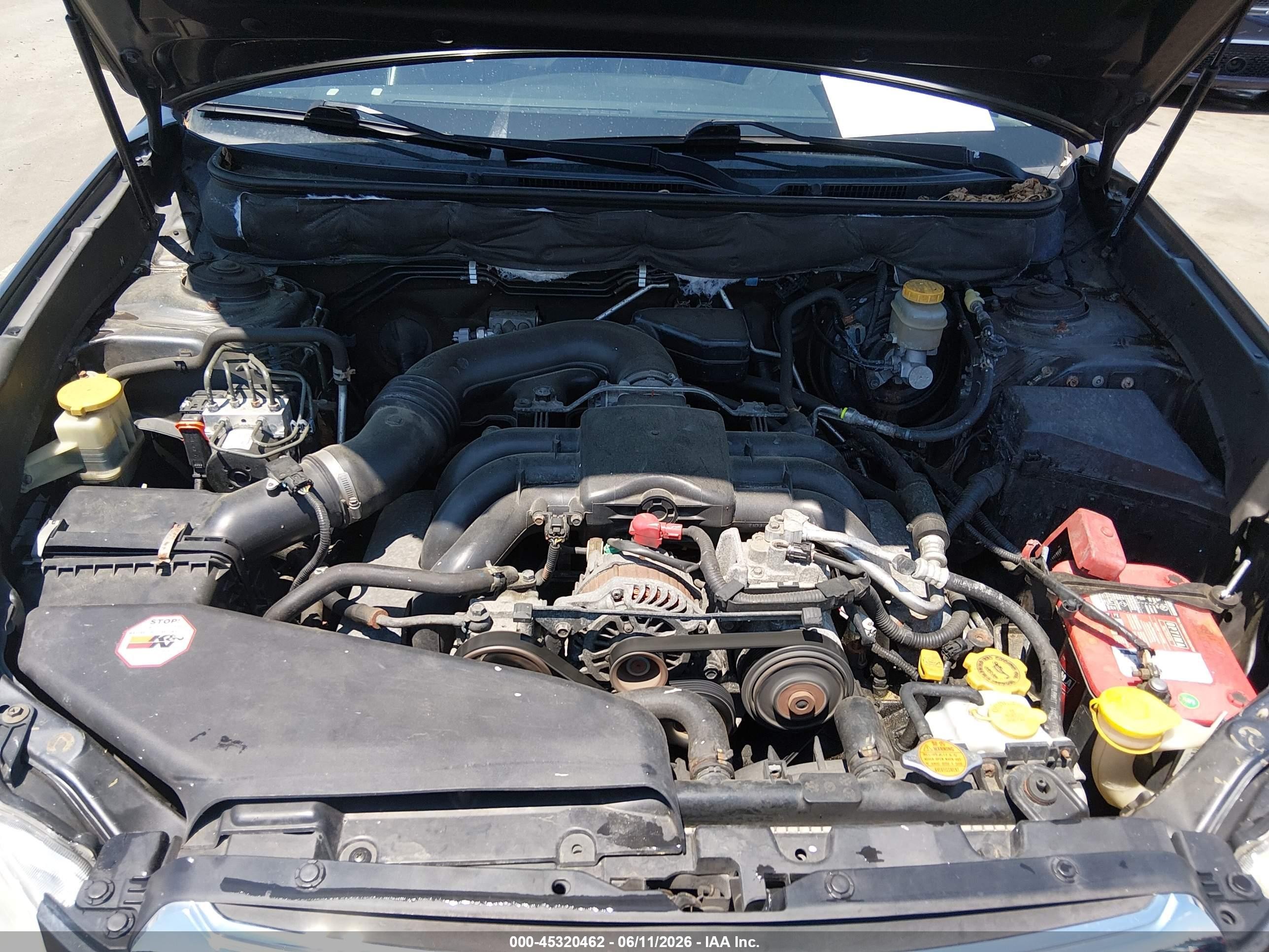 2011 Subaru Outback 3.6r Limited Серый vin: 4S4BRDLC9B2434299