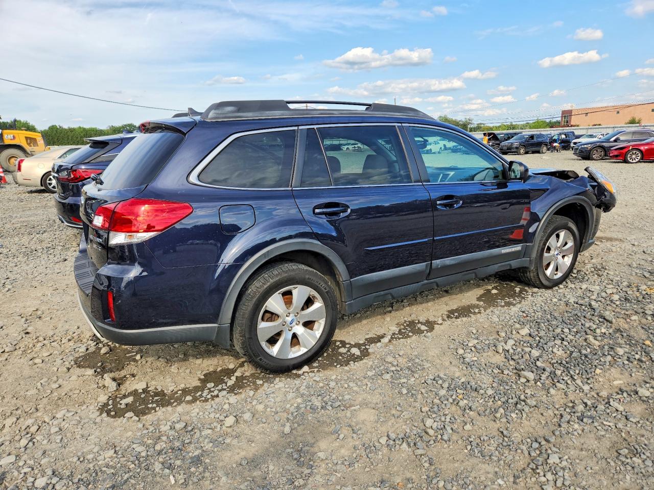 2012 Subaru Outback 3.6r Limited Blue vin: 4S4BRDLC9C2239689