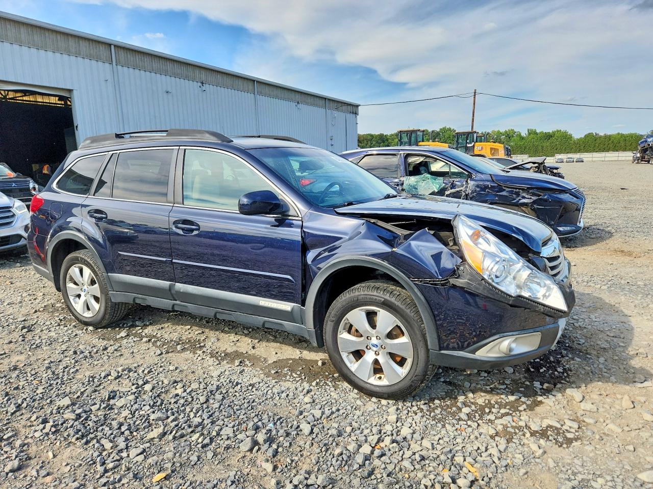2012 Subaru Outback 3.6r Limited Blue vin: 4S4BRDLC9C2239689