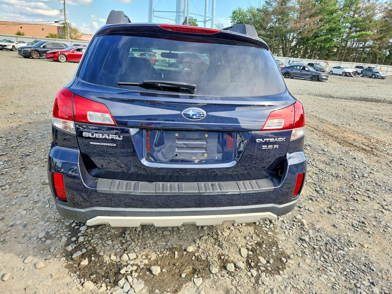 2012 Subaru Outback 3.6r Limited Blue vin: 4S4BRDLC9C2239689