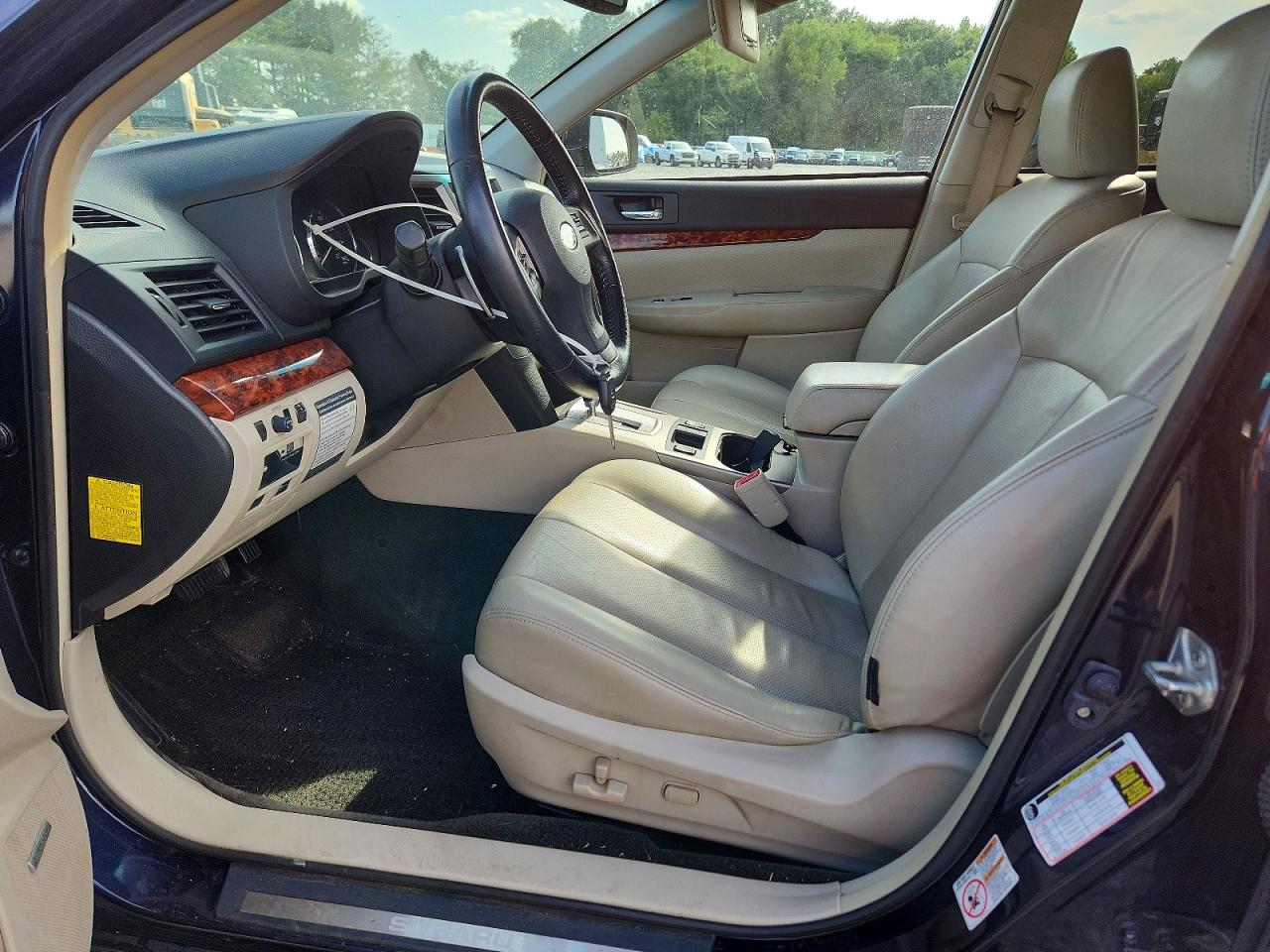 2012 Subaru Outback 3.6r Limited Blue vin: 4S4BRDLC9C2239689
