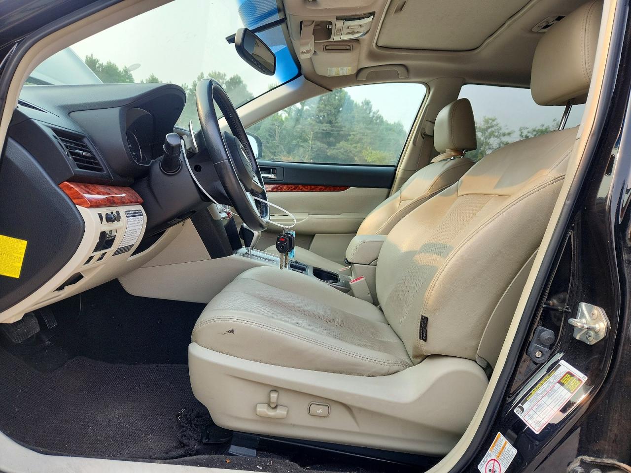 2011 Subaru Outback 3.6r Limited Black vin: 4S4BRDLCXB2424414