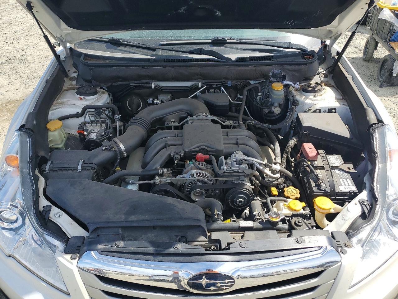 2012 Subaru Outback 3.6r Limited White vin: 4S4BRDLCXC2254069