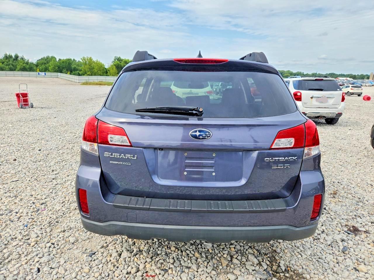 2014 Subaru Outback 3.6r Limited Blue vin: 4S4BRDLCXE2208356
