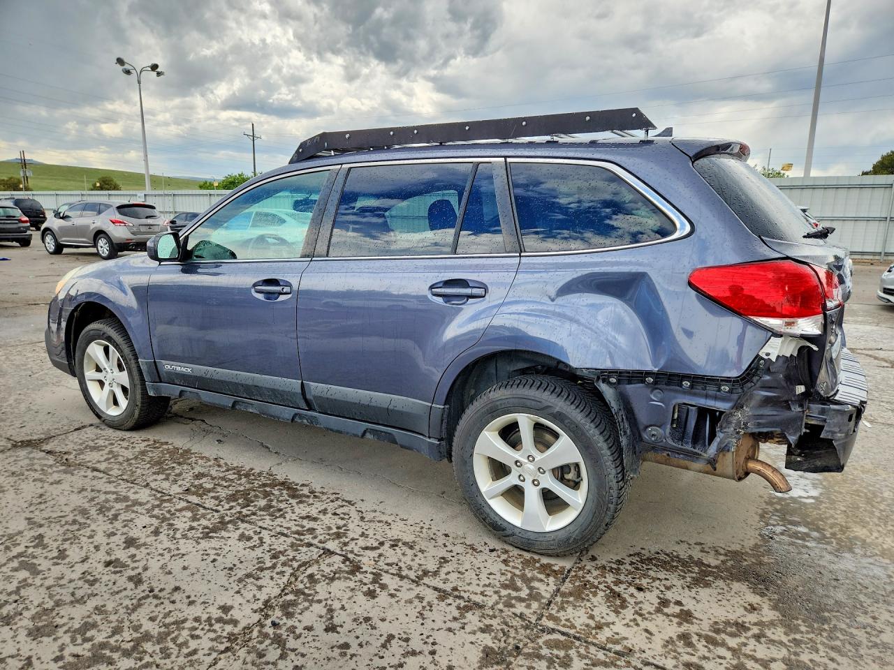 2014 Subaru Outback 3.6r Limited Blue vin: 4S4BRDMC3E2279512