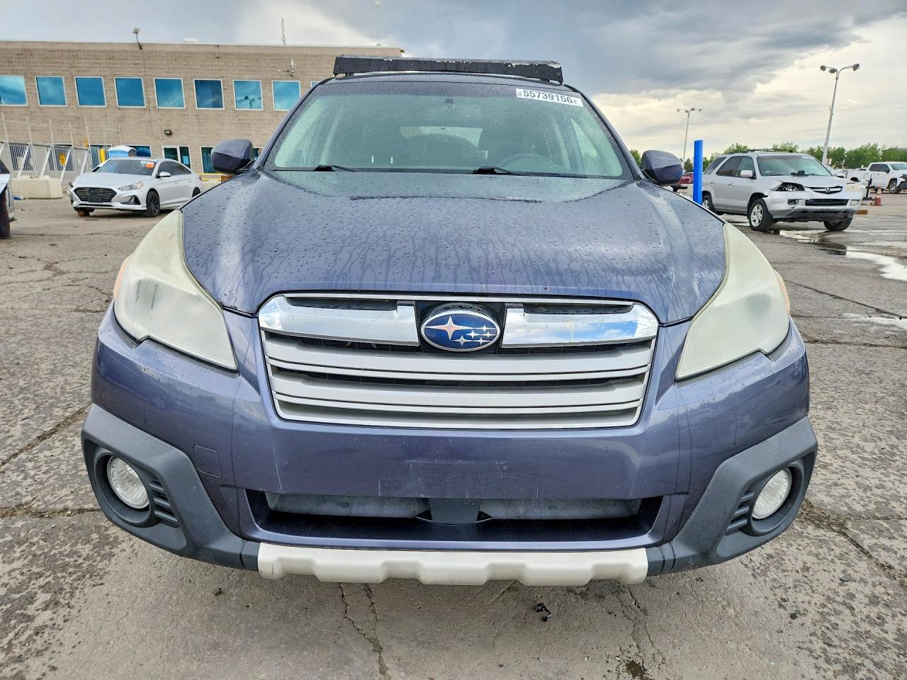 2014 Subaru Outback 3.6r Limited Blue vin: 4S4BRDMC3E2279512