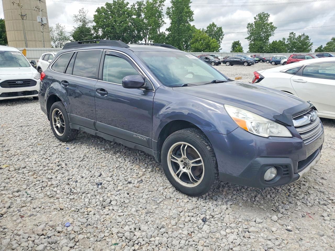 2014 Subaru Outback 3.6r Limited Blue vin: 4S4BRDMC6E2209549