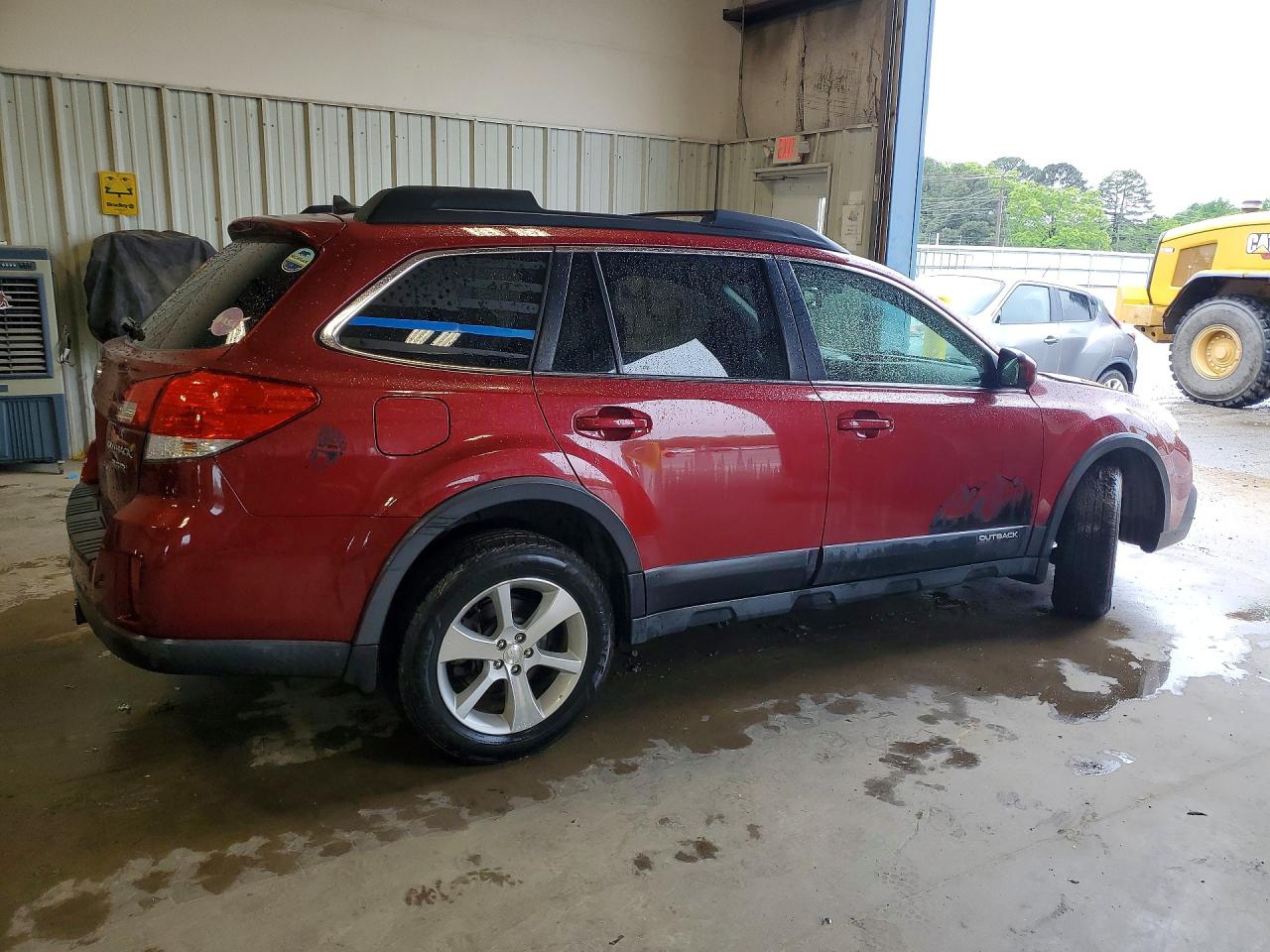 2013 Subaru Outback 3.6r Limited Burgundy vin: 4S4BRDPC0D2299789