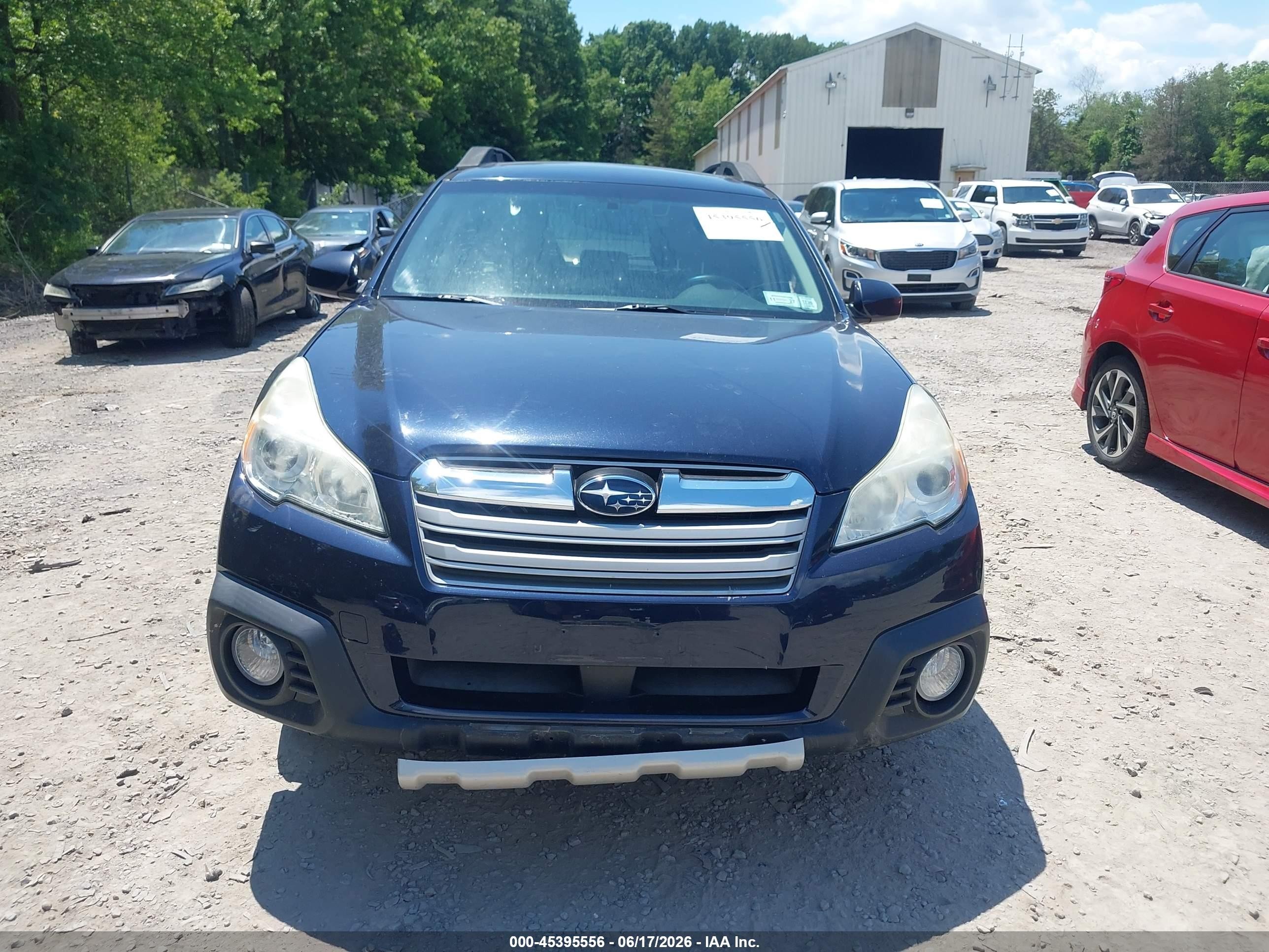 2013 Subaru Outback 3.6r Limited Blue vin: 4S4BRDPC7D2305961