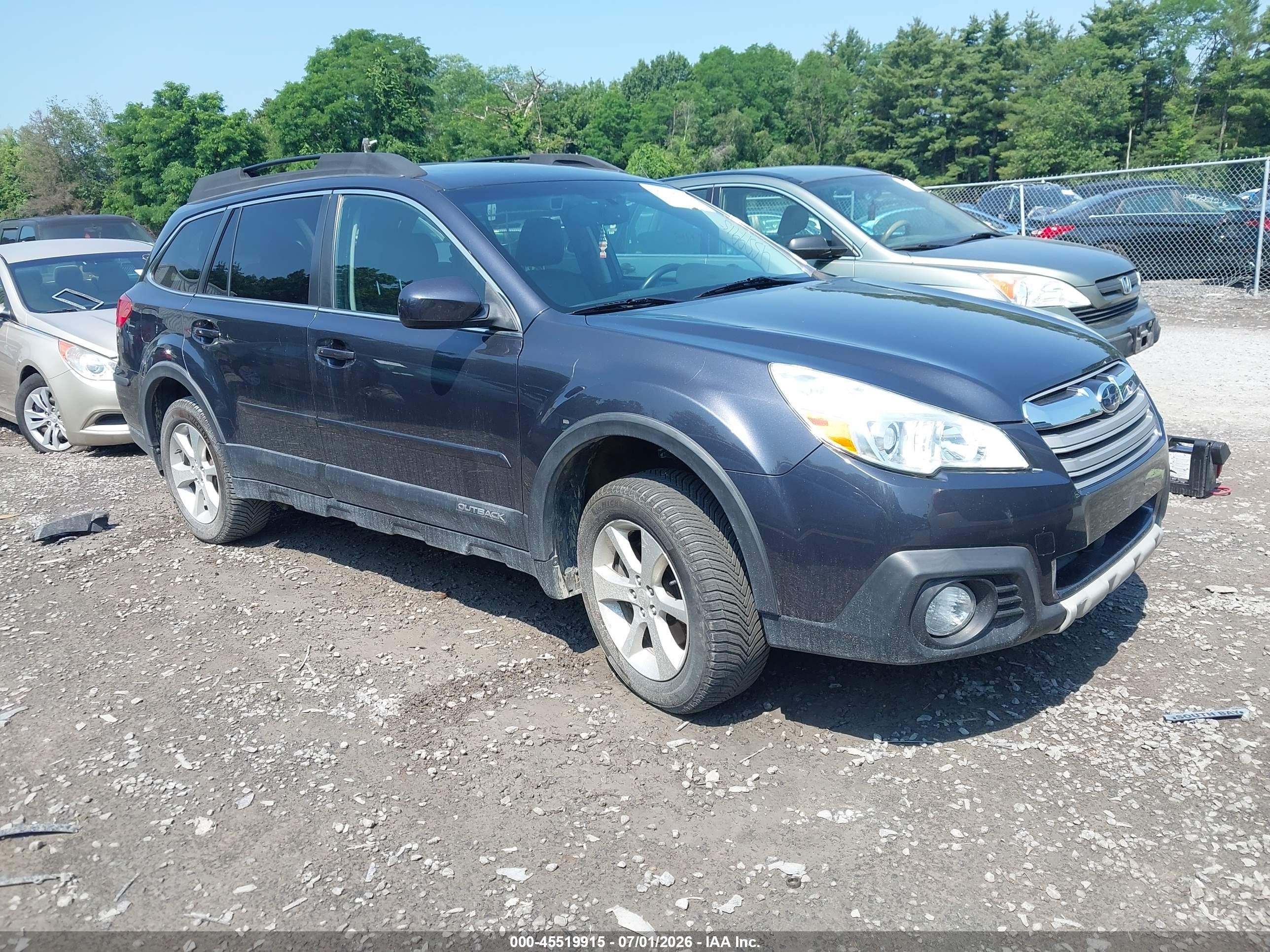 2013 Subaru Outback 3.6r Limited Синий vin: 4S4BRDPC9D2247609