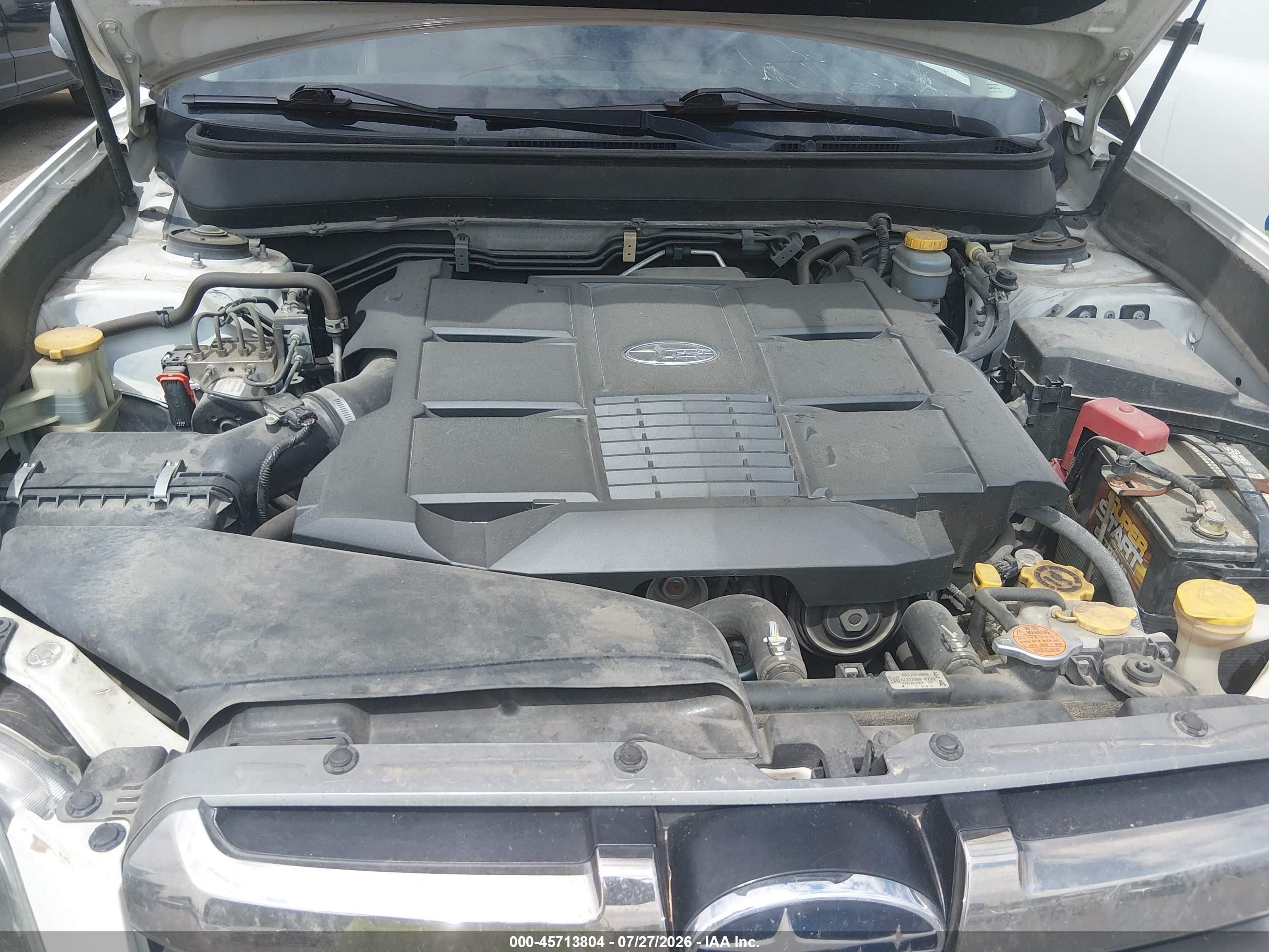 2014 Subaru Outback 3.6r Limited Белый vin: 4S4BRDPC9E2213820
