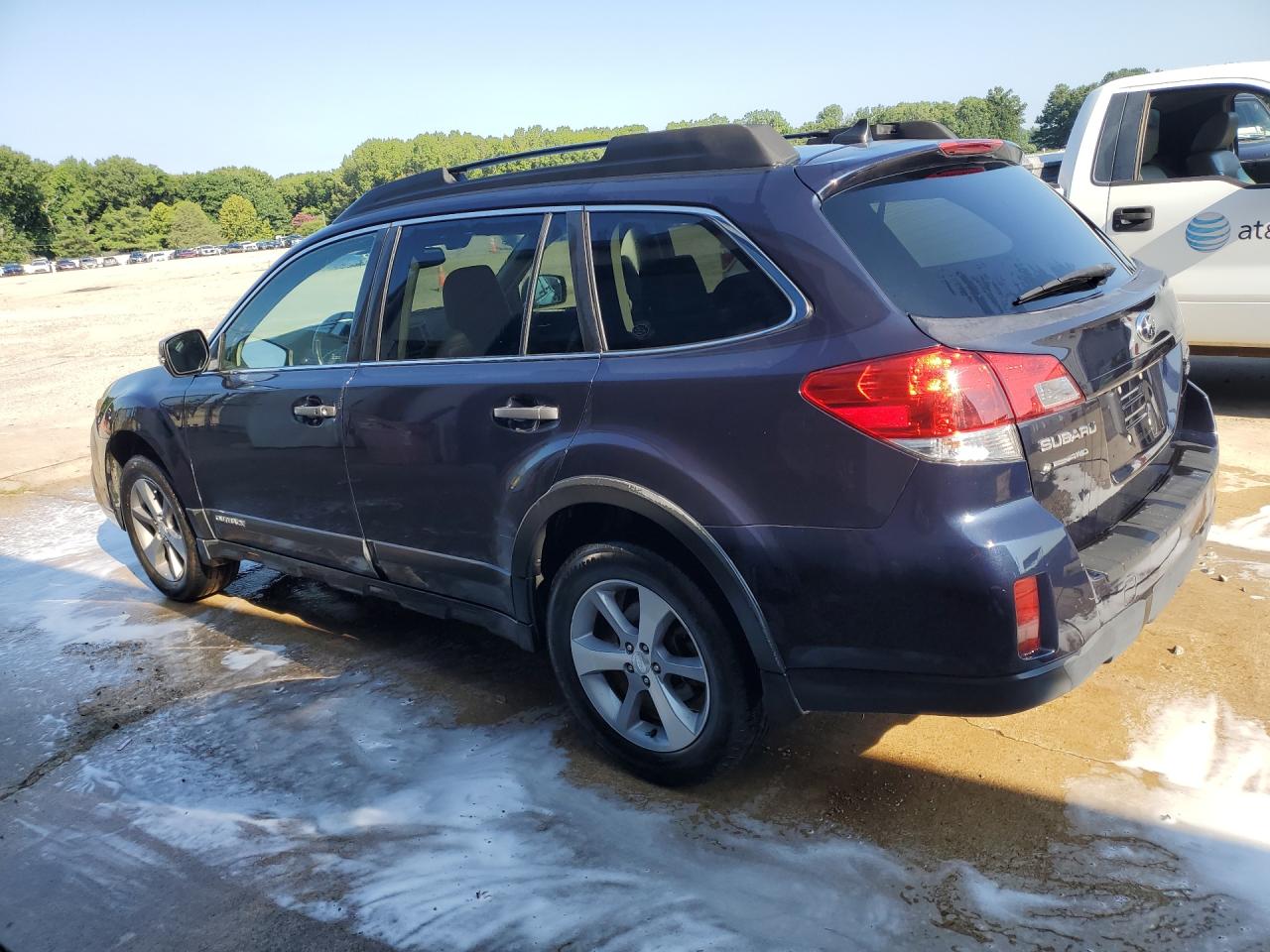 2014 Subaru Outback 3.6r Limited Blue vin: 4S4BRDPC9E2281406 Damage: Left Rear Door, Dent(S) W/ Paint Dmg, 1 To 2 Inches