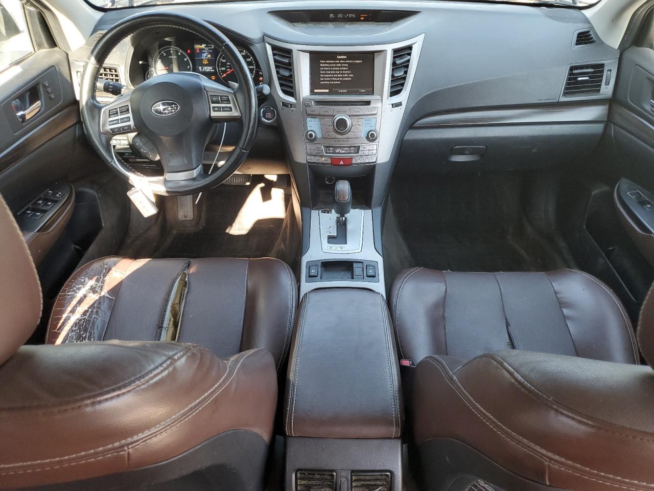 2014 Subaru Outback 3.6r Limited Blue vin: 4S4BRDPC9E2281406 Damage: Right Front Seat Cushion, Torn, 8 To 9 Inches