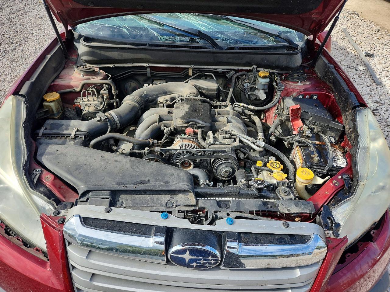 2013 Subaru Outback 3.6r Limited Red vin: 4S4BRDPCXD2285530