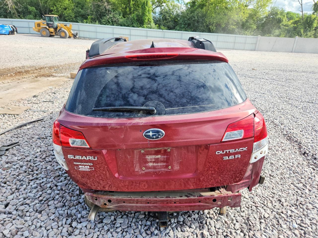 2013 Subaru Outback 3.6r Limited Red vin: 4S4BRDPCXD2285530