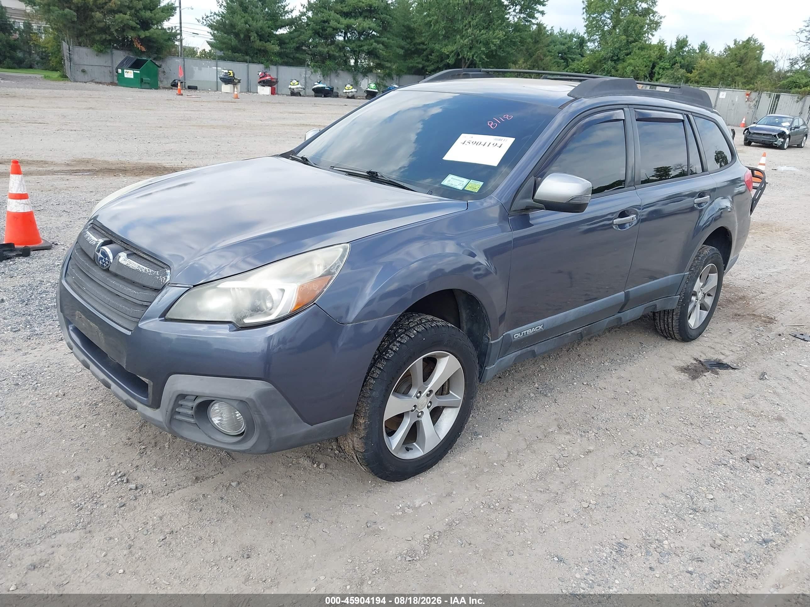 2014 Subaru Outback 3.6r Limited Gray vin: 4S4BRDPCXE2236135