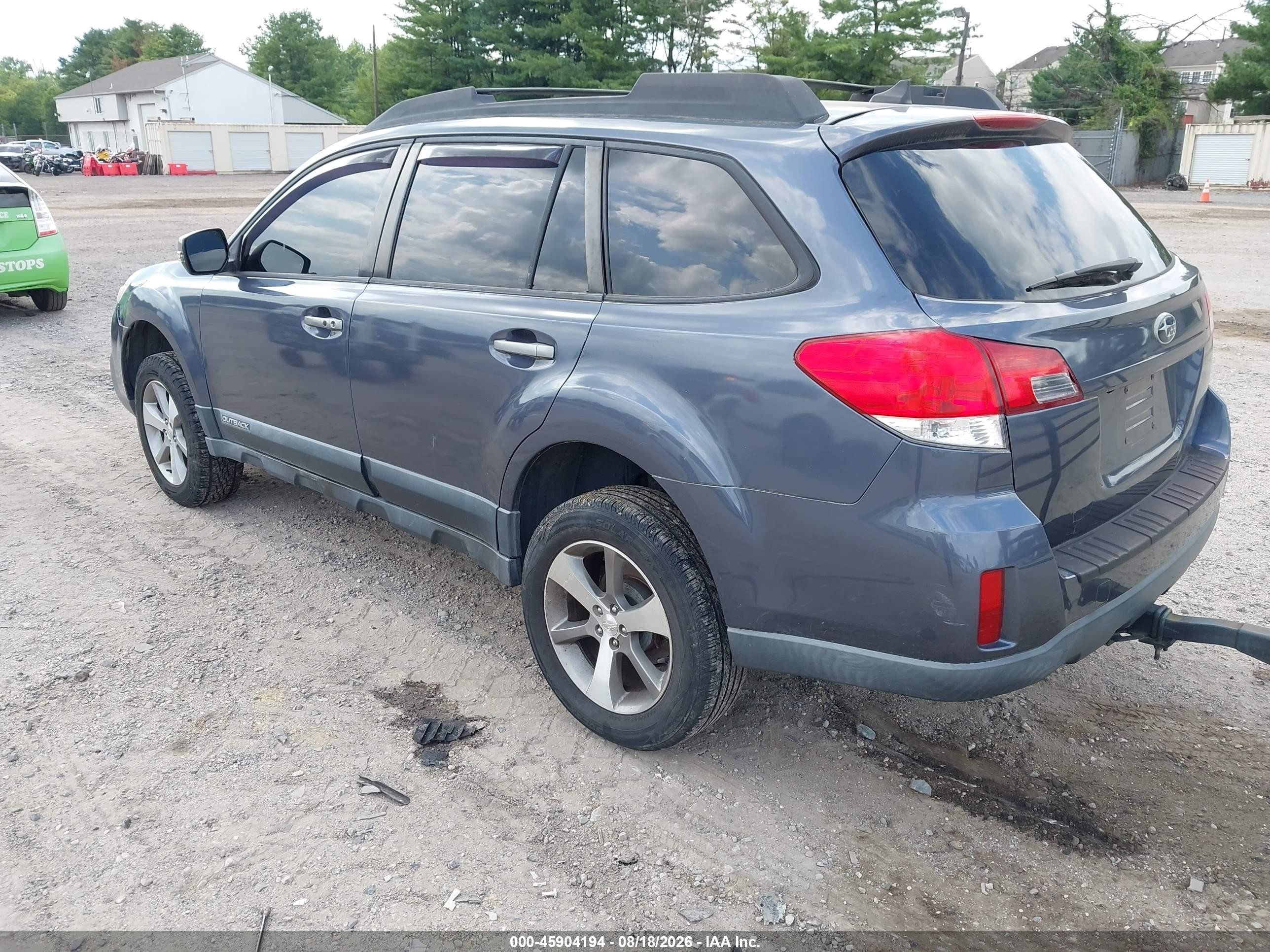 2014 Subaru Outback 3.6r Limited Gray vin: 4S4BRDPCXE2236135