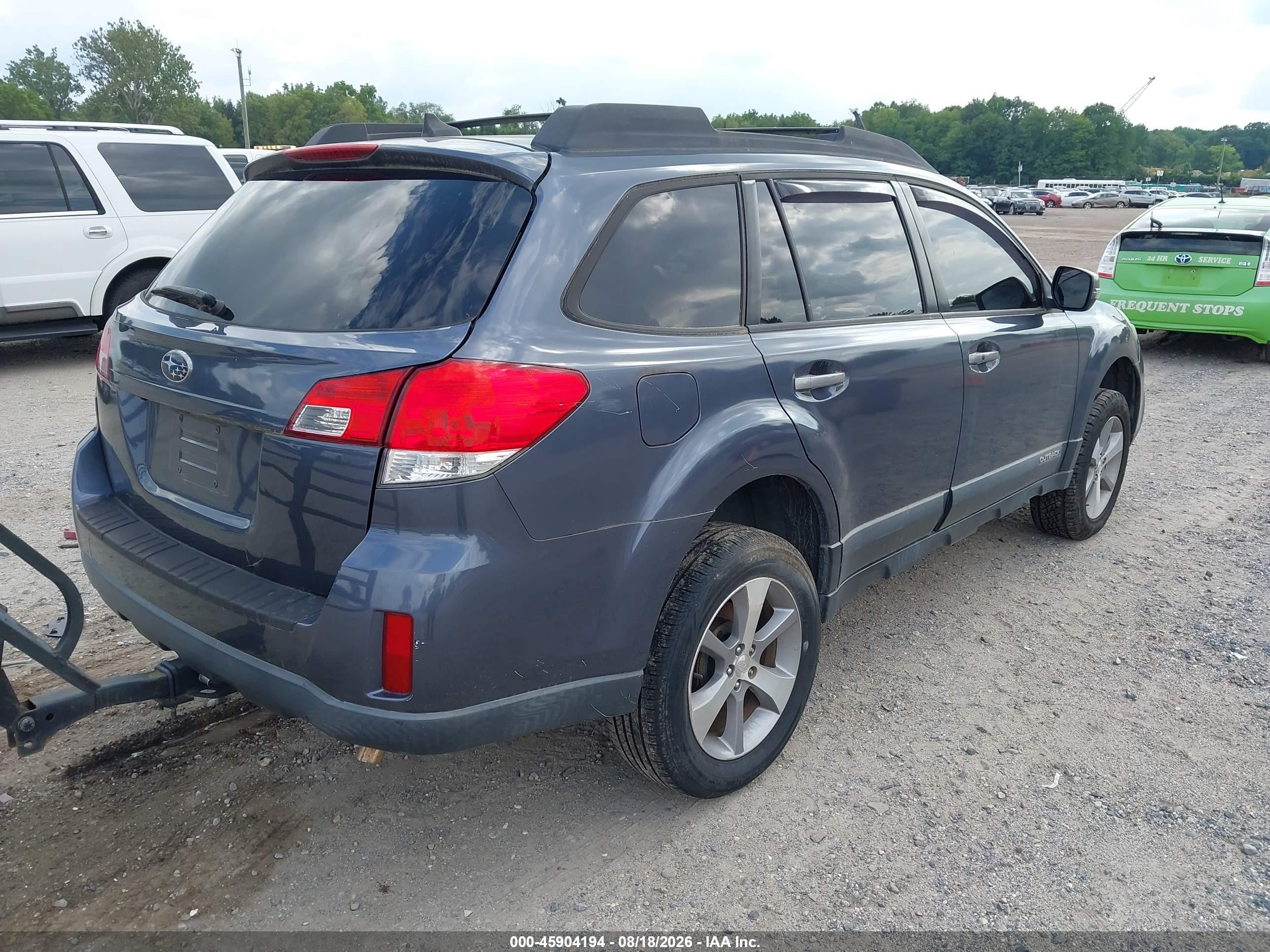 2014 Subaru Outback 3.6r Limited Gray vin: 4S4BRDPCXE2236135
