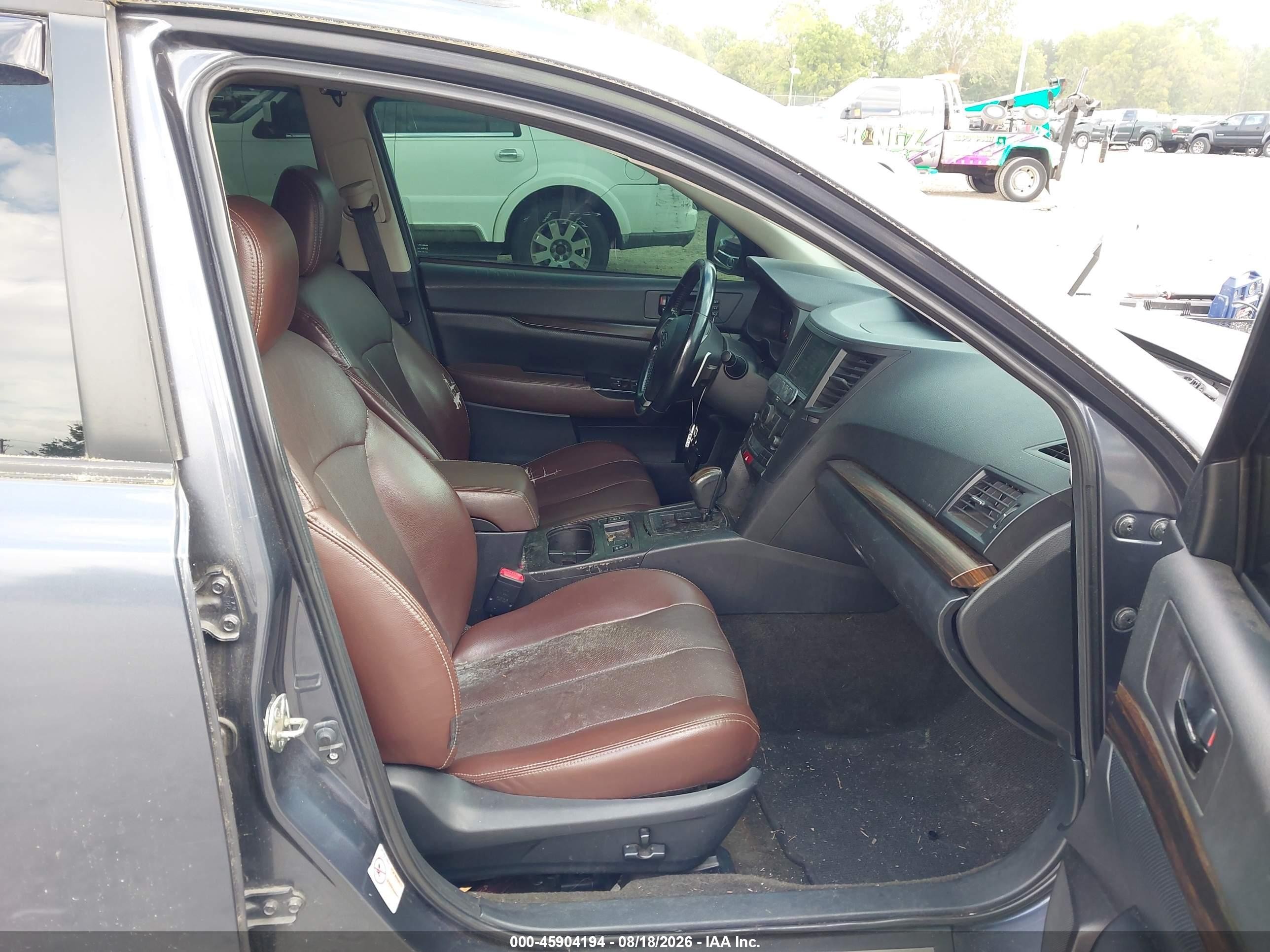 2014 Subaru Outback 3.6r Limited Gray vin: 4S4BRDPCXE2236135