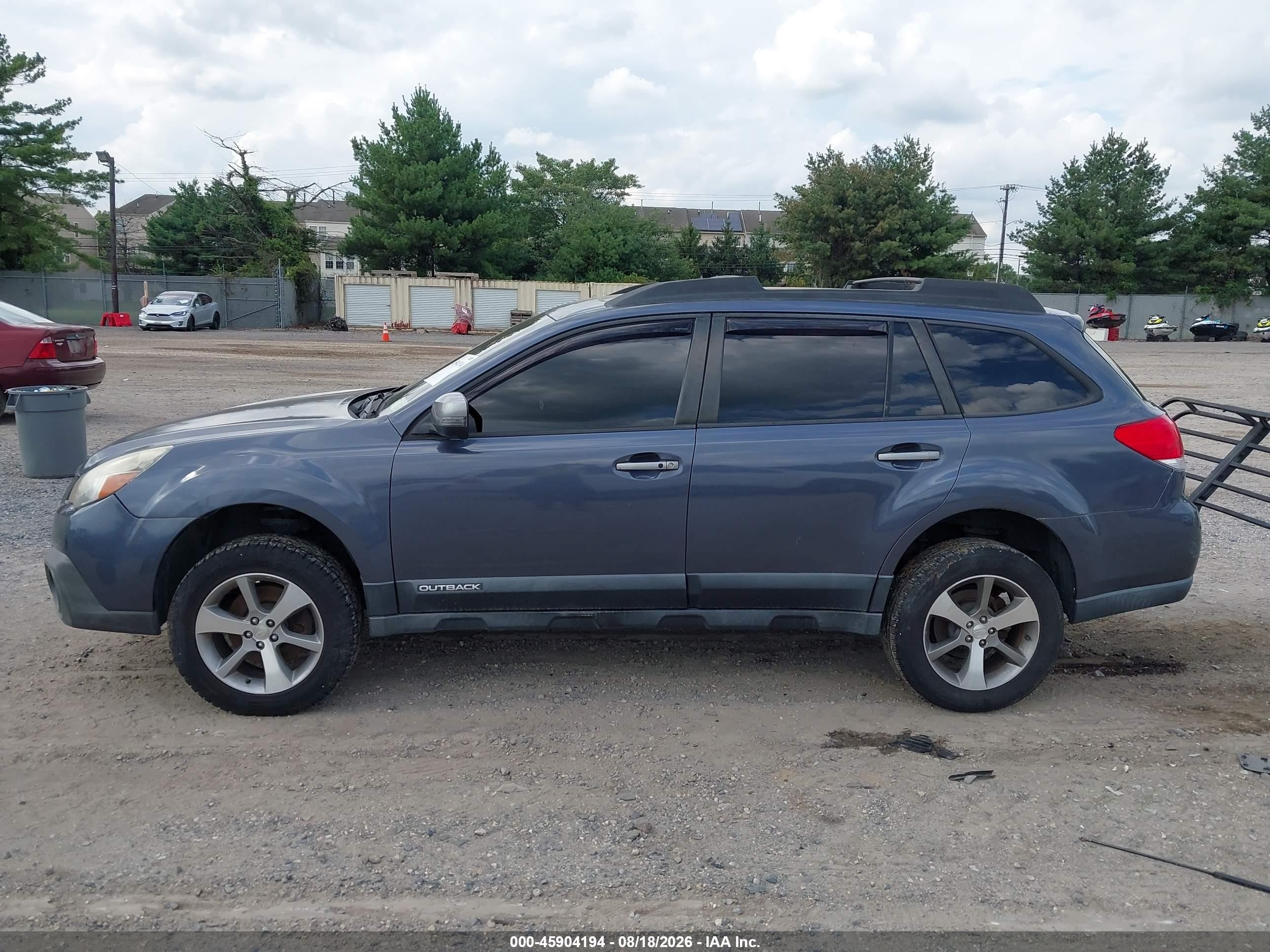 2014 Subaru Outback 3.6r Limited Gray vin: 4S4BRDPCXE2236135