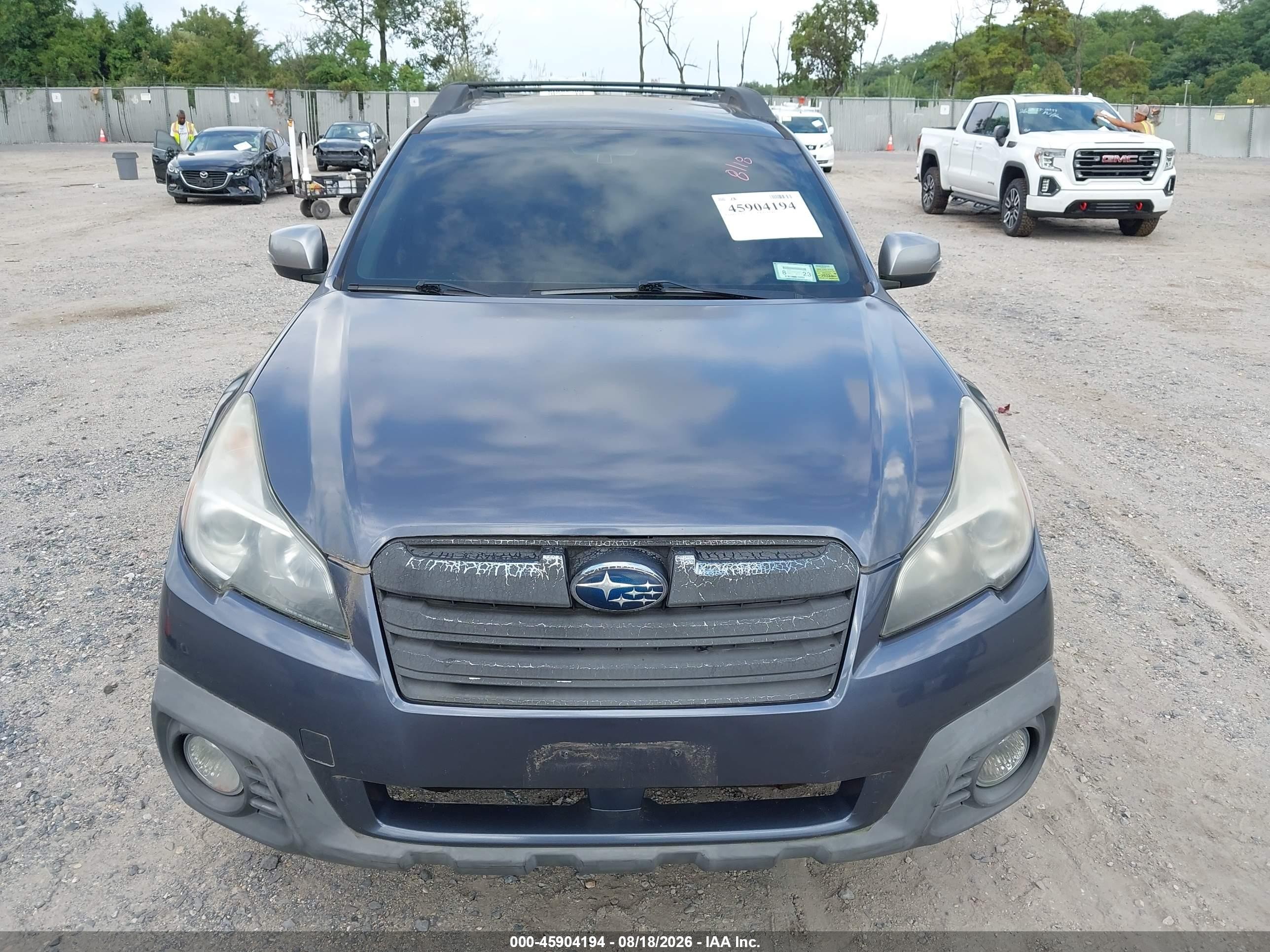 2014 Subaru Outback 3.6r Limited Gray vin: 4S4BRDPCXE2236135
