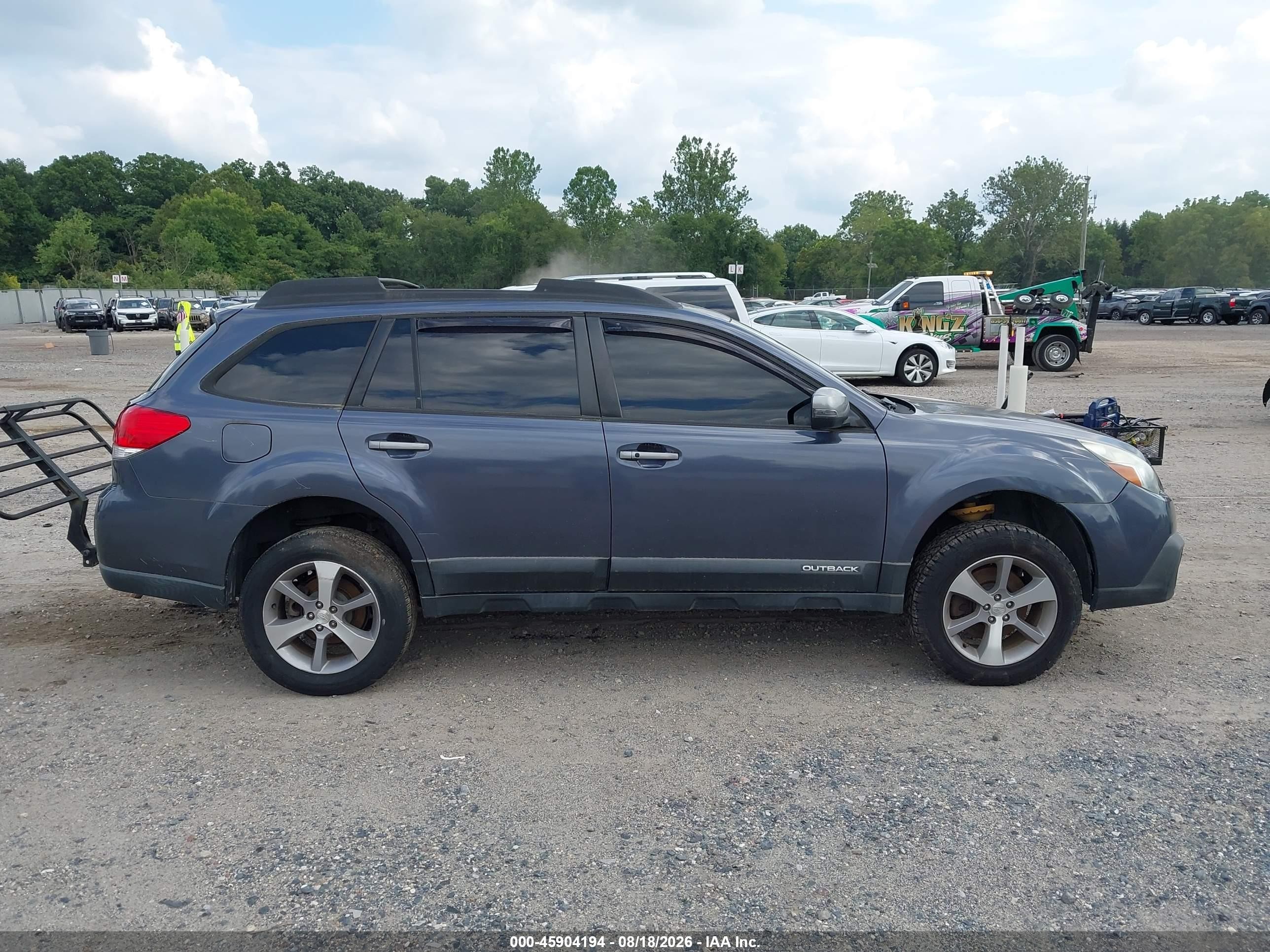 2014 Subaru Outback 3.6r Limited Gray vin: 4S4BRDPCXE2236135