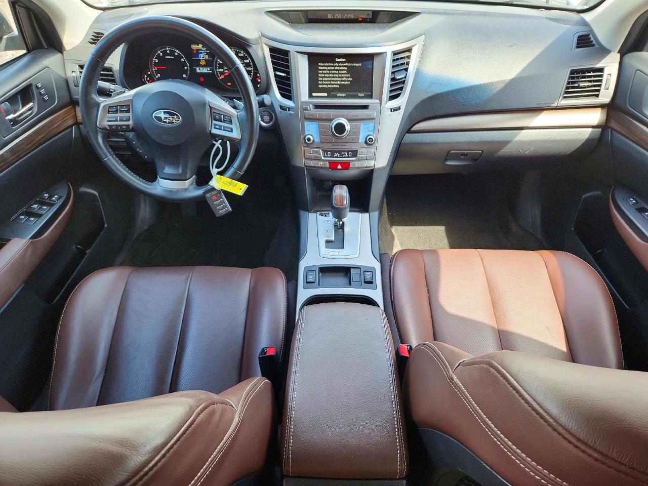 2014 Subaru Outback 3.6r Limited White vin: 4S4BRDPCXE2310069