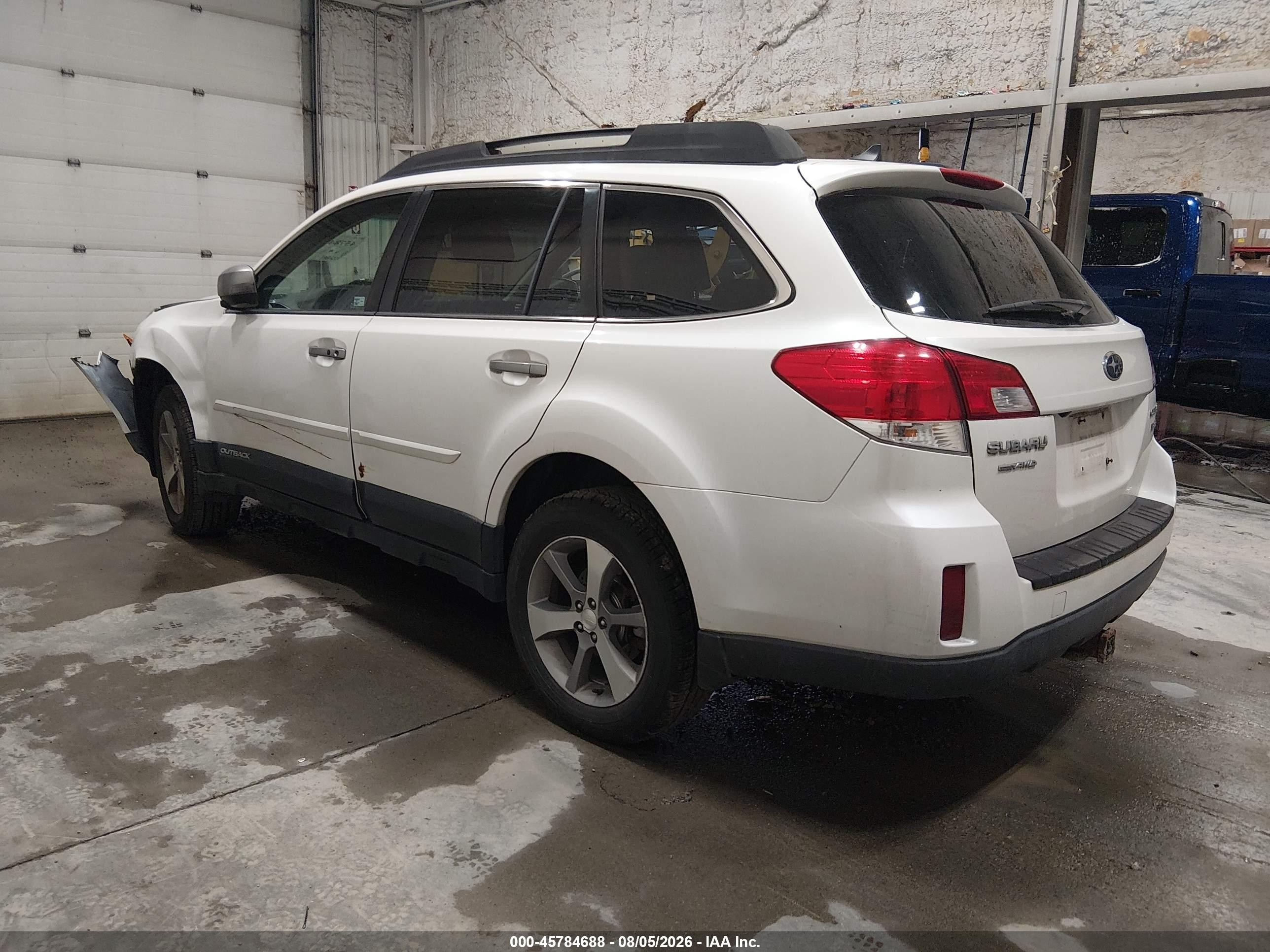 2013 Subaru Outback 3.6r Limited White vin: 4S4BRDSCXD2240045