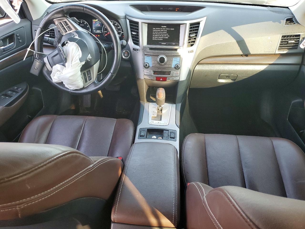 2013 Subaru Outback 3.6r Limited White vin: 4S4BRDSCXD2292534