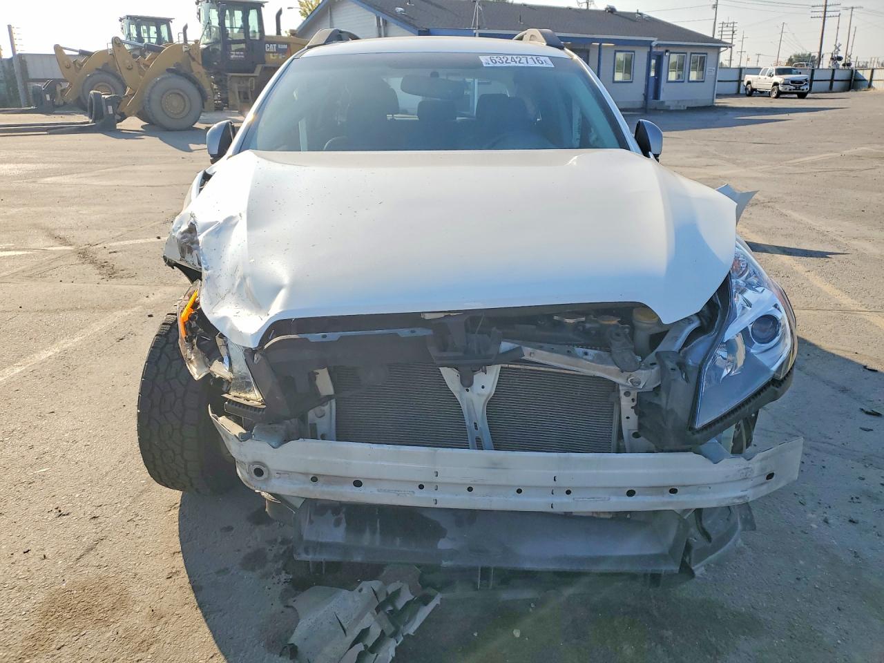 2013 Subaru Outback 3.6r Limited White vin: 4S4BRDSCXD2292534