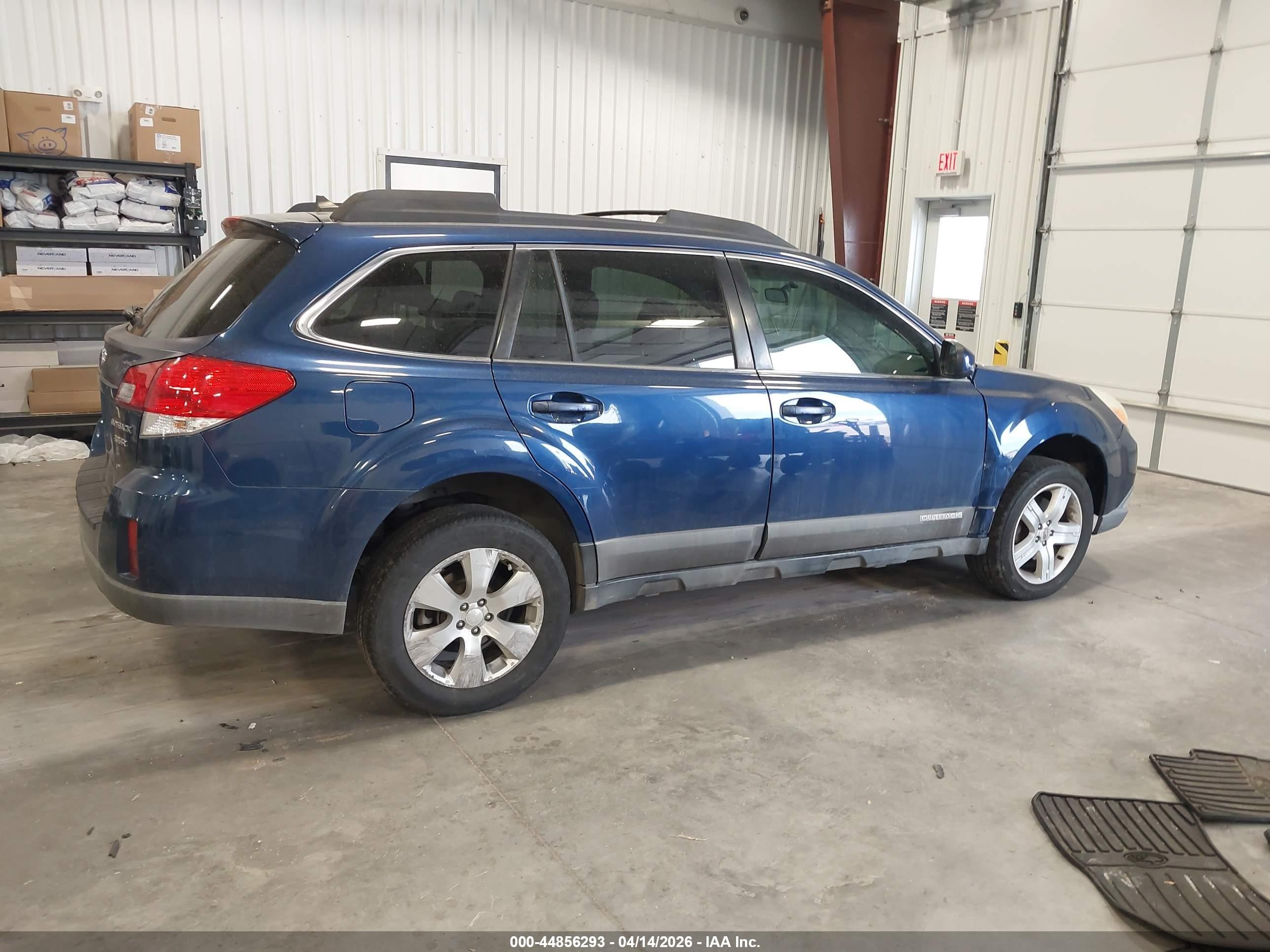 2011 Subaru Outback 3.6r Limited Blue vin: 4S4BREJC1B2321441