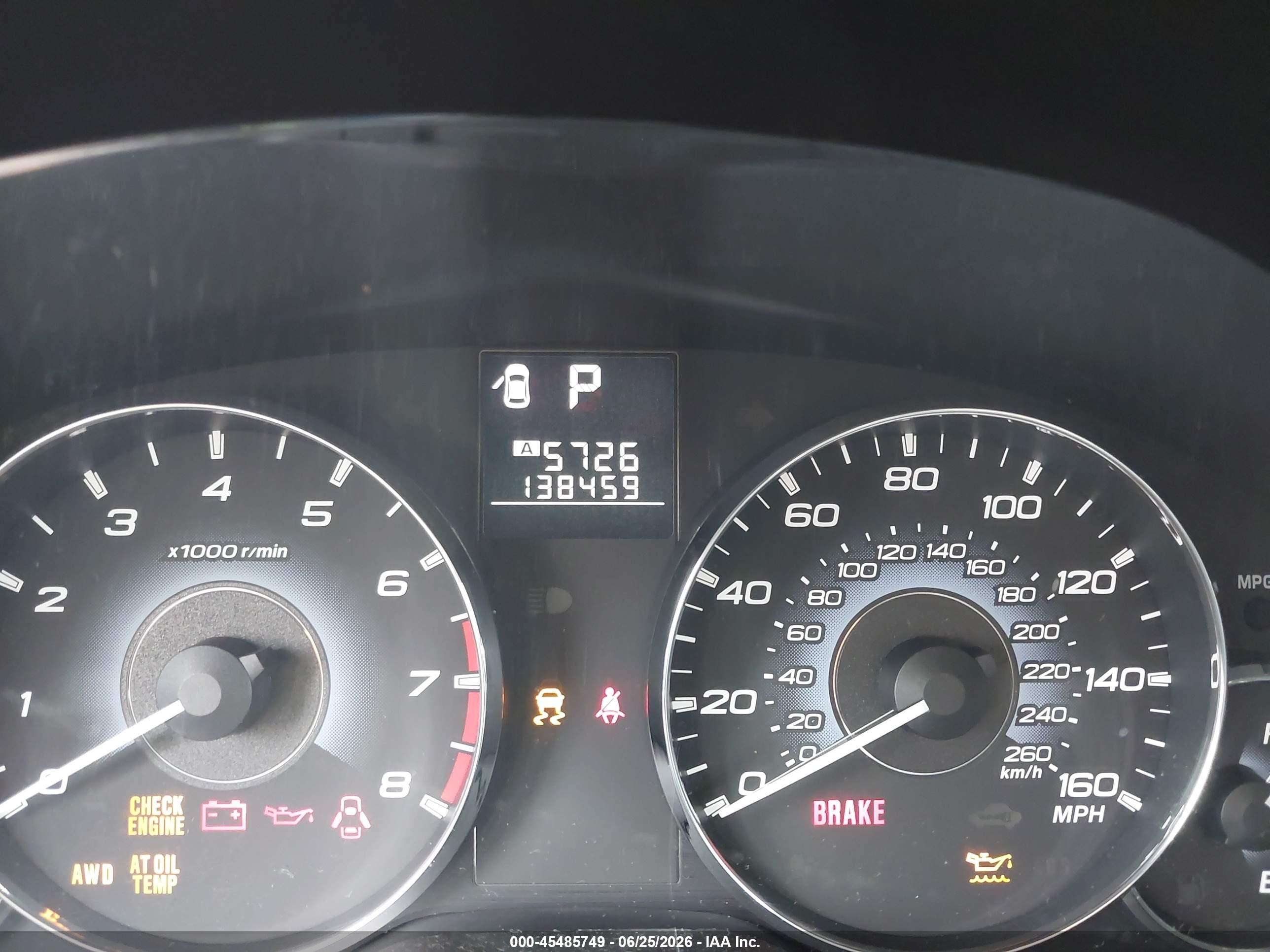 2010 Subaru Outback 3.6r Limited Silver vin: 4S4BREKCXA2362762