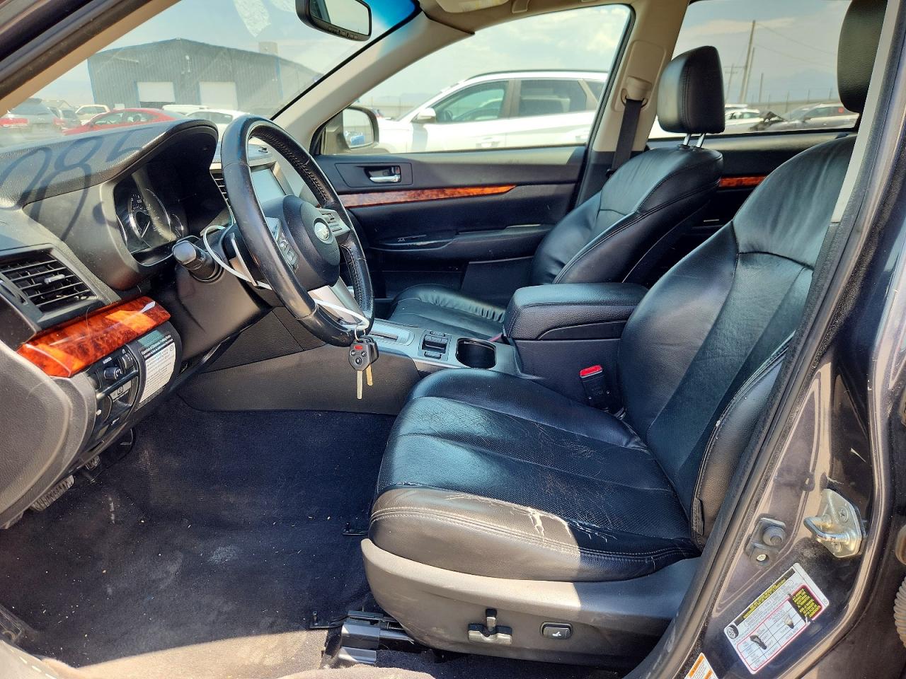 2010 Subaru Outback 3.6r Limited Charcoal vin: 4S4BRELC1A2349509