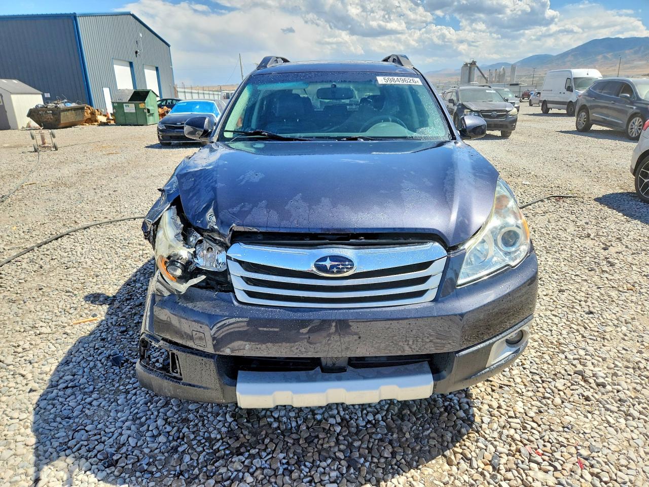 2012 Subaru Outback 3.6r Limited Charcoal vin: 4S4BRELC2C2221105