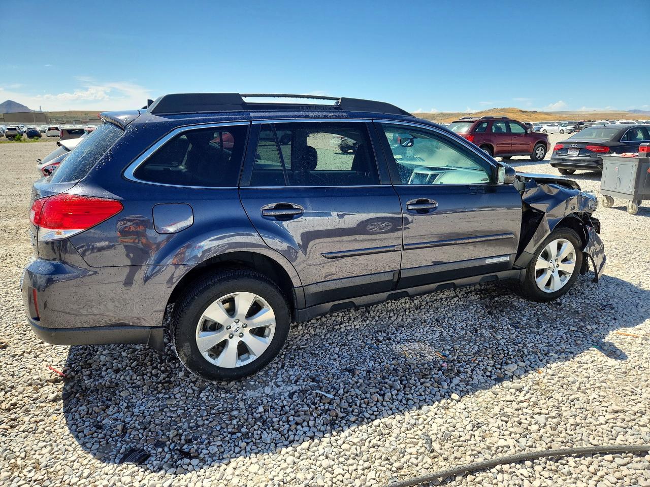 2012 Subaru Outback 3.6r Limited Charcoal vin: 4S4BRELC2C2221105