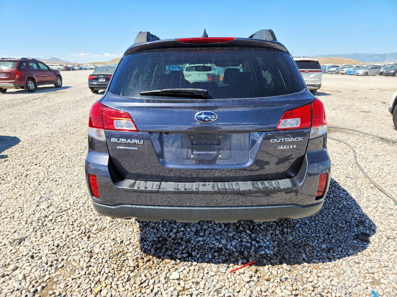 2012 Subaru Outback 3.6r Limited Charcoal vin: 4S4BRELC2C2221105