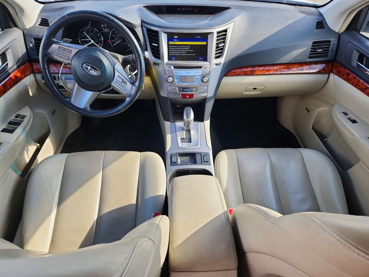 2011 Subaru Outback 3.6r Limited White vin: 4S4BRELC6B2409060