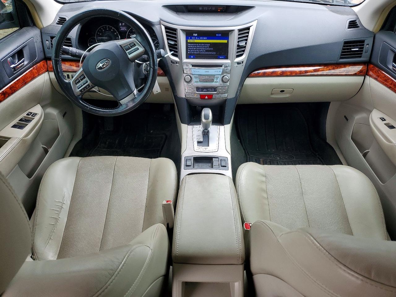2012 Subaru Outback 3.6r Limited Черный vin: 4S4BRELC7C2244105