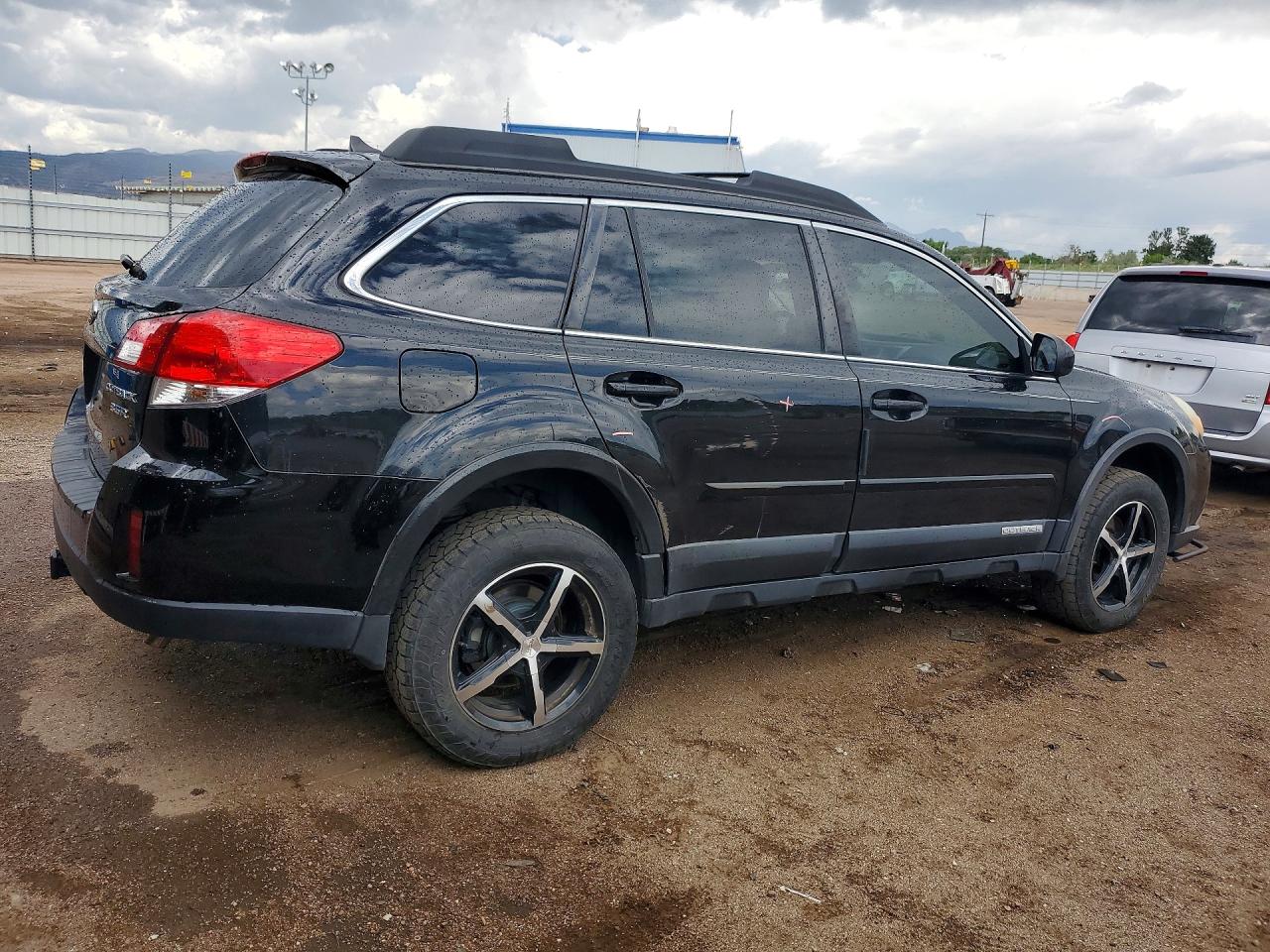 2012 Subaru Outback 3.6r Limited Черный vin: 4S4BRELC7C2244105