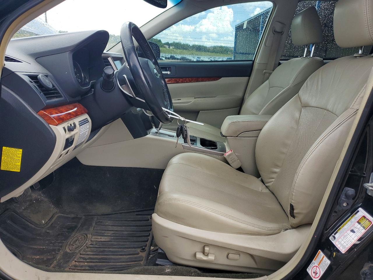 2012 Subaru Outback 3.6r Limited Черный vin: 4S4BRELC7C2244105