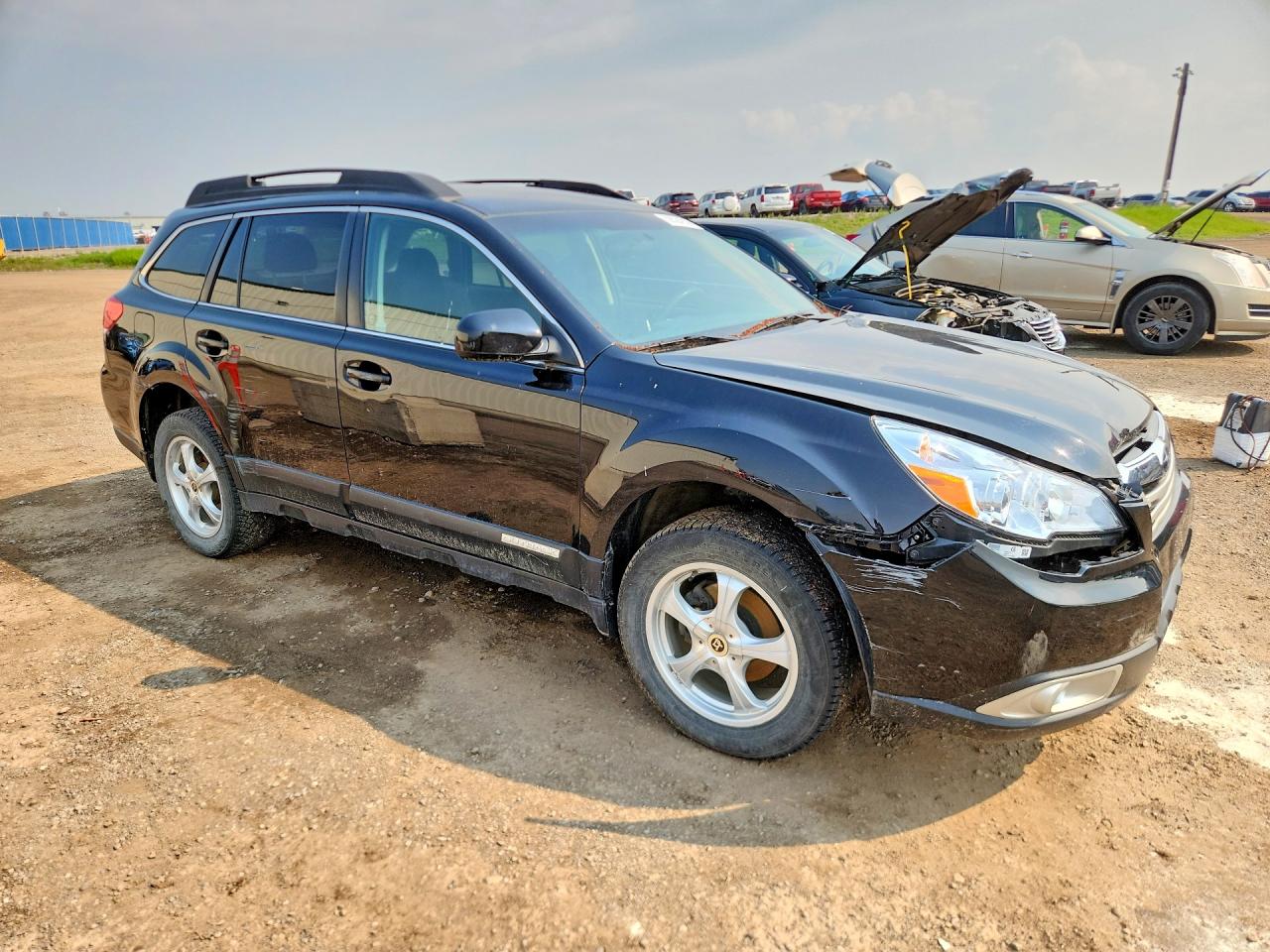 2012 Subaru Outback 2.5i Premium Черный vin: 4S4BRGBC3C3200626