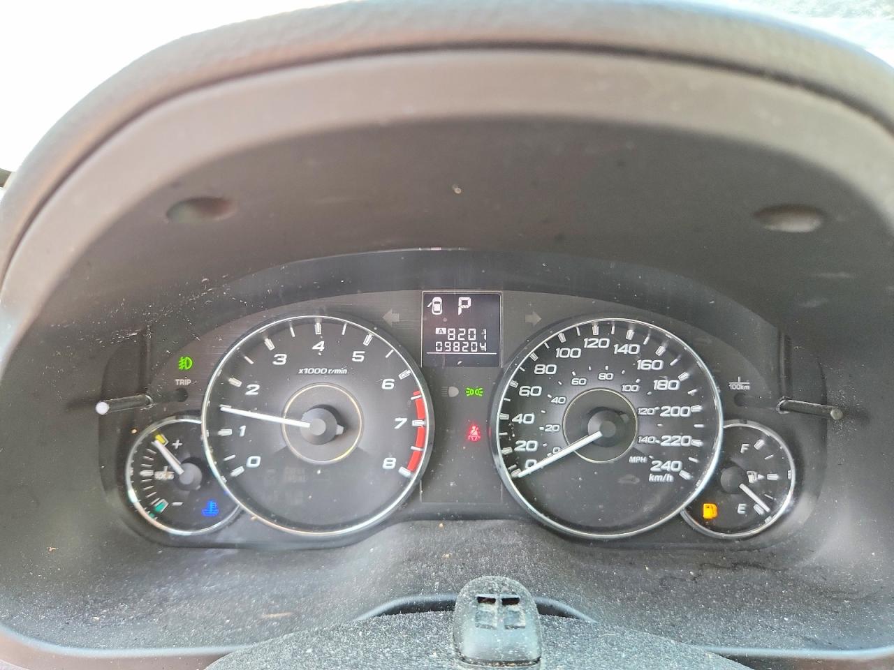 2012 Subaru Outback 2.5i Premium Черный vin: 4S4BRGBC3C3200626