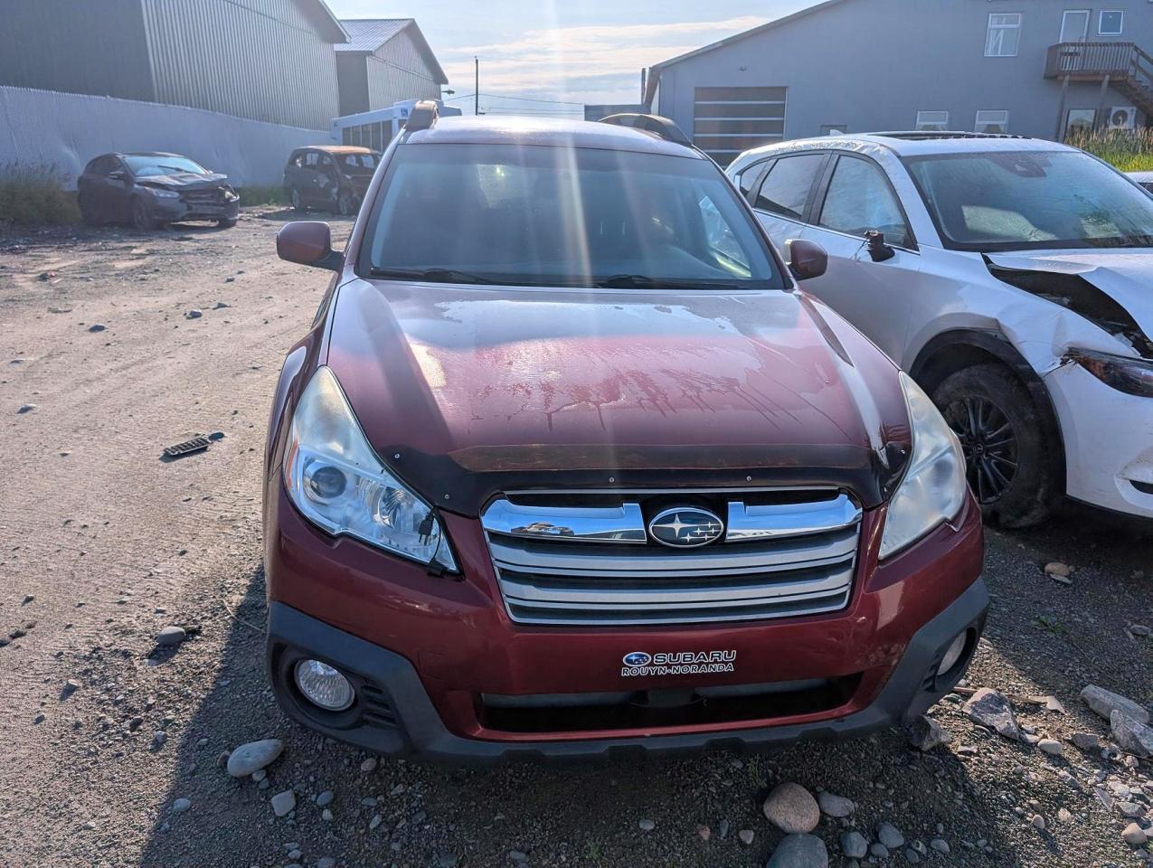 2013 Subaru Outback 2.5i Premium Red vin: 4S4BRGBC6D3281459