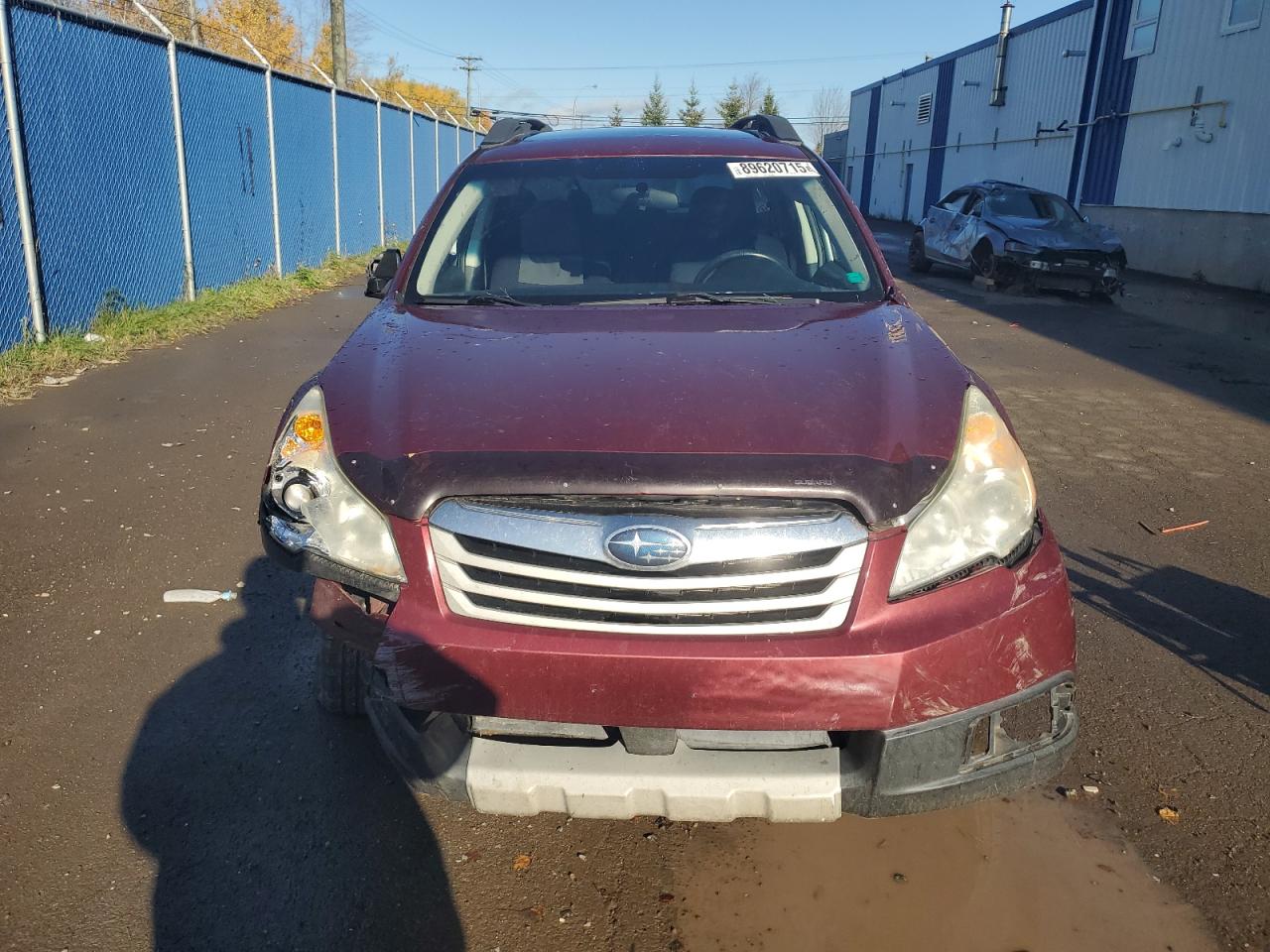 2012 Subaru Outback 2.5i Premium Red vin: 4S4BRGGC6C3265043