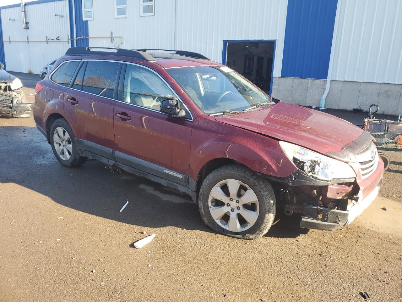 2012 Subaru Outback 2.5i Premium Red vin: 4S4BRGGC6C3265043
