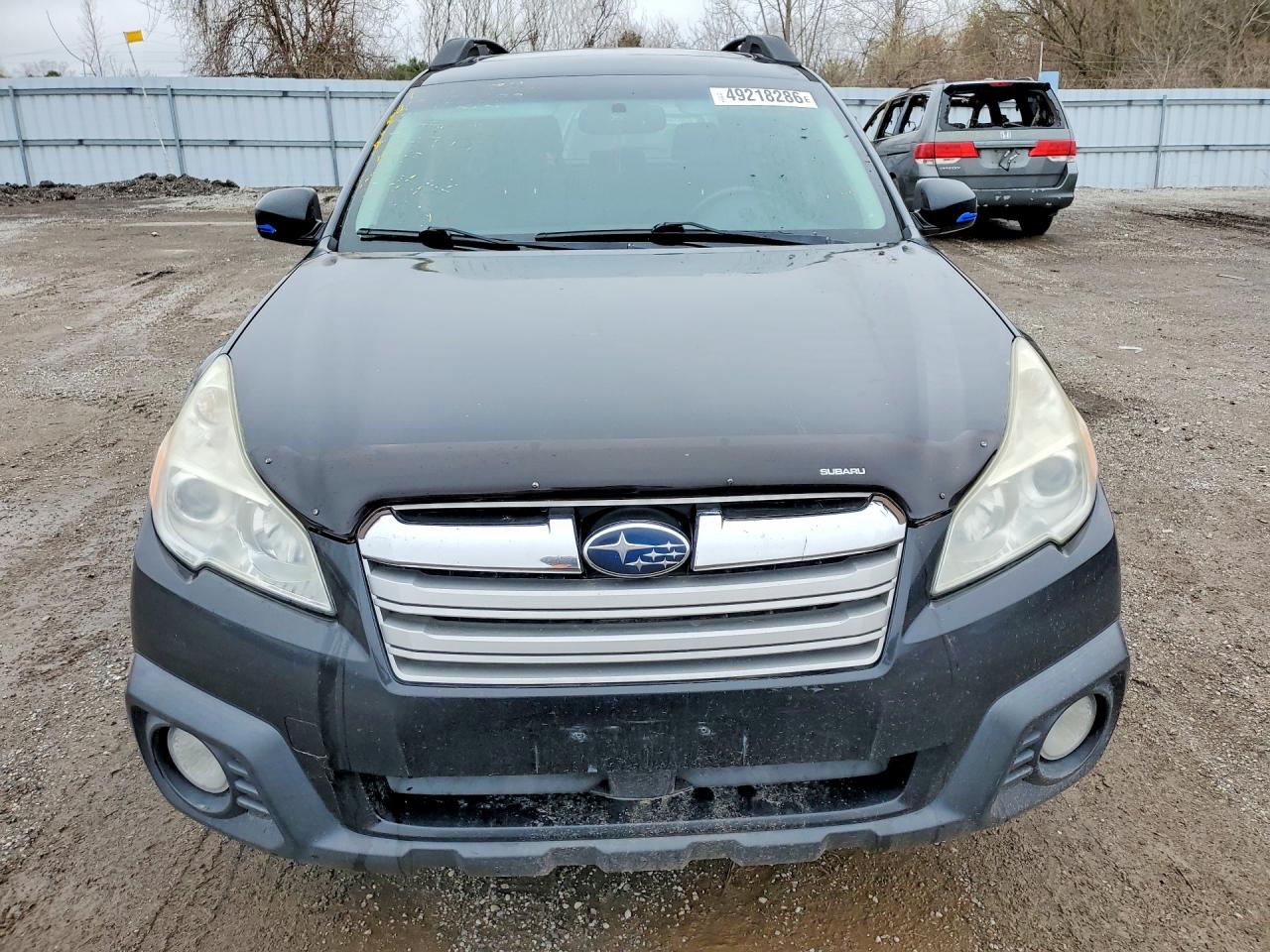 2013 Subaru Outback 2.5i Wagon Awd Black vin: 4S4BRGLC7D3247755