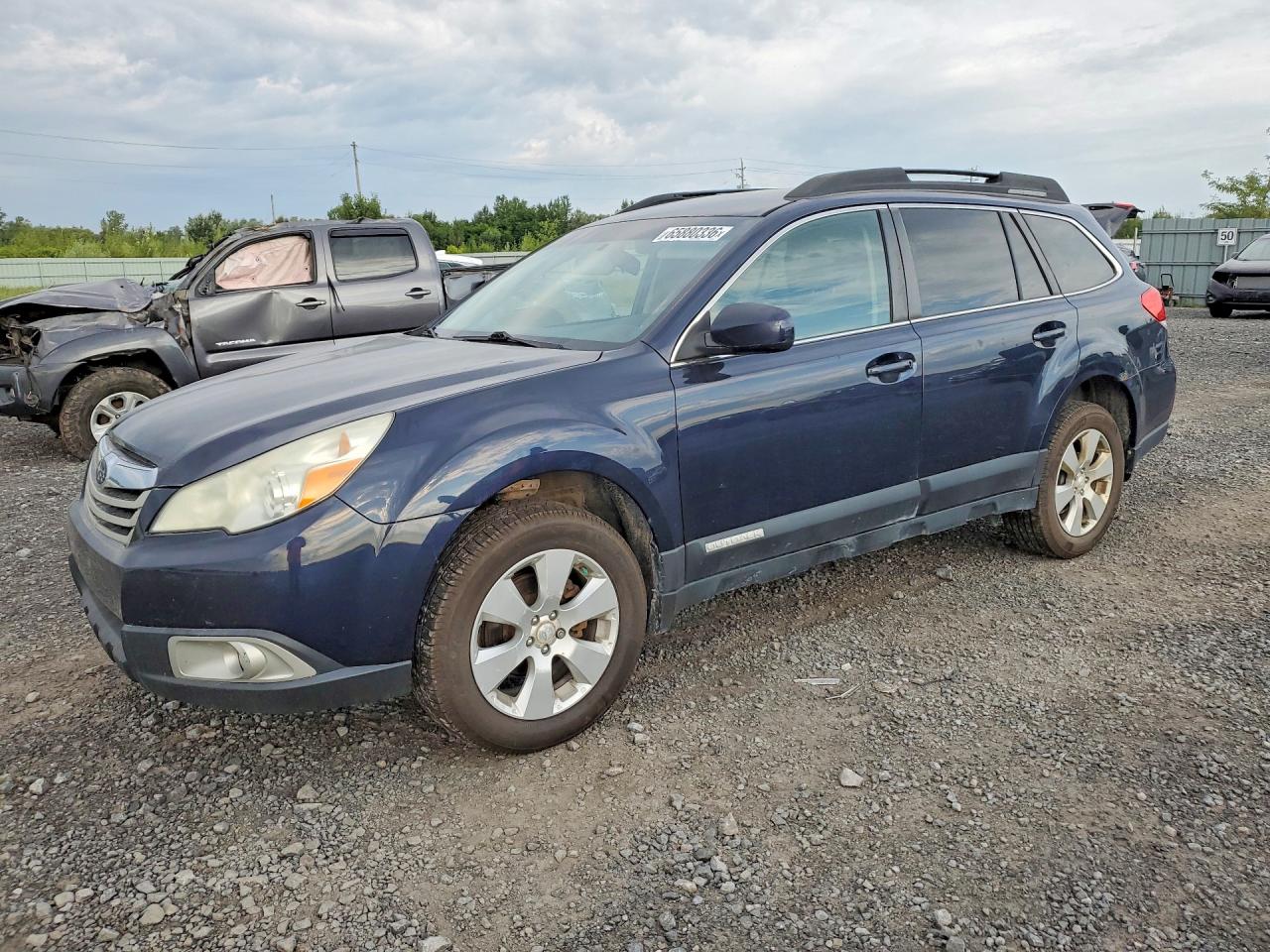 2012 Subaru Outback 2.5i Premium Blue vin: 4S4BRHBC7C3260317